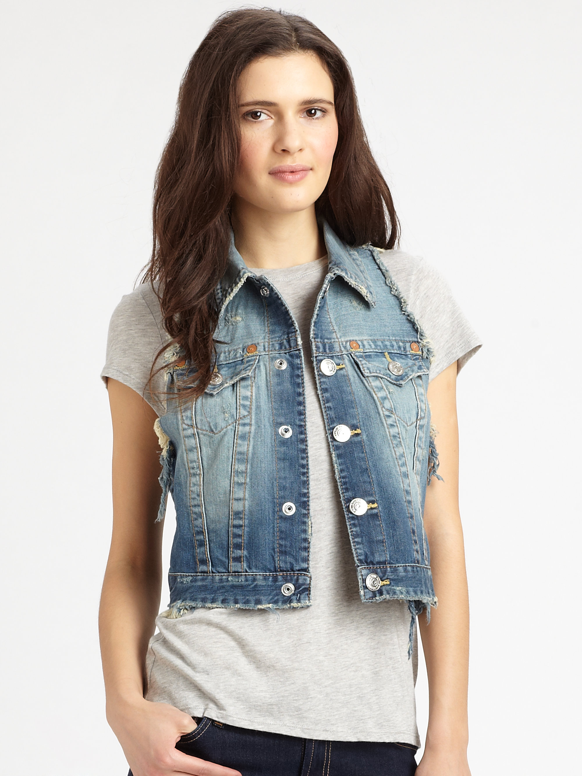 true religion jean vest