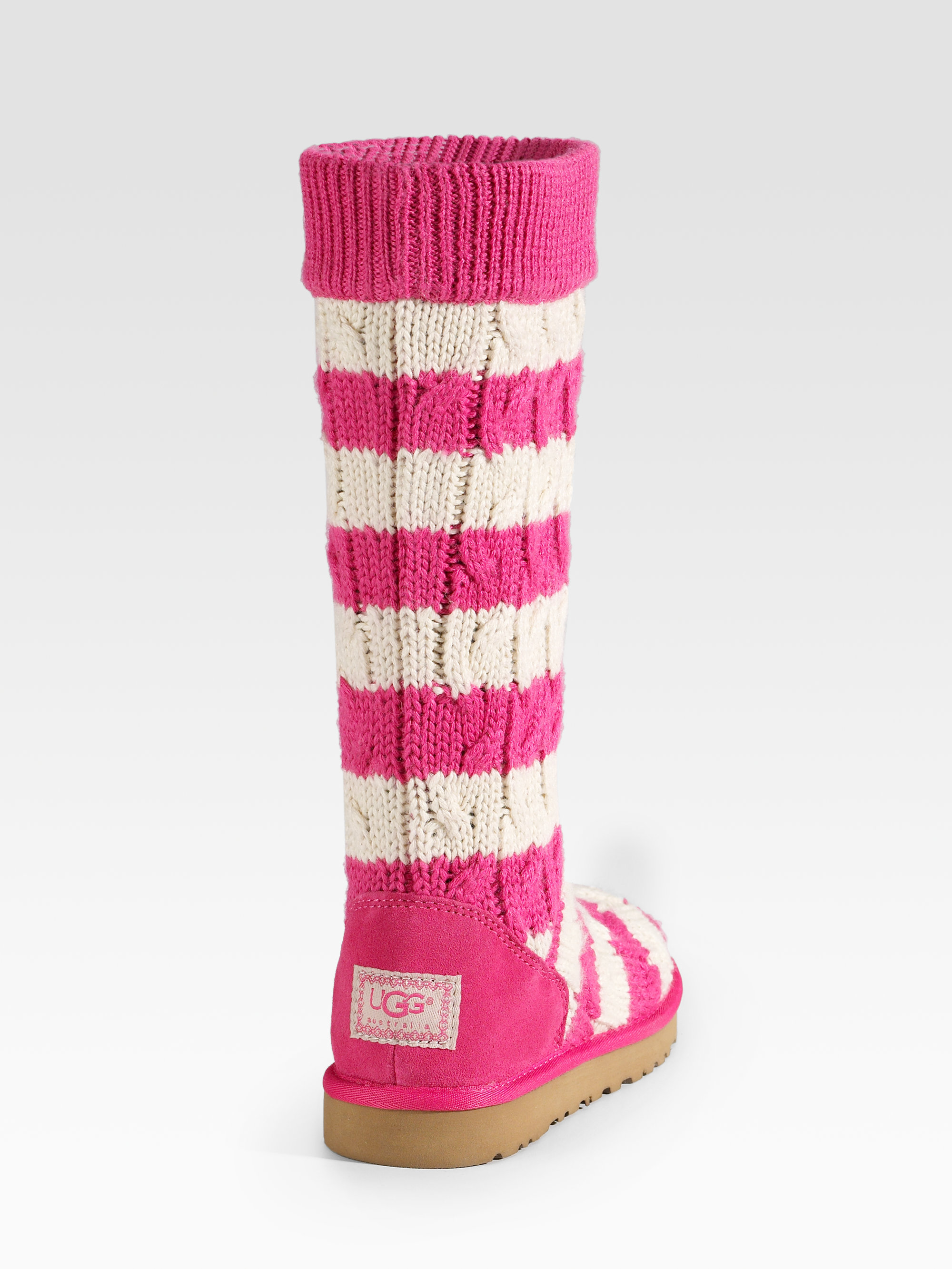 cable knit uggs
