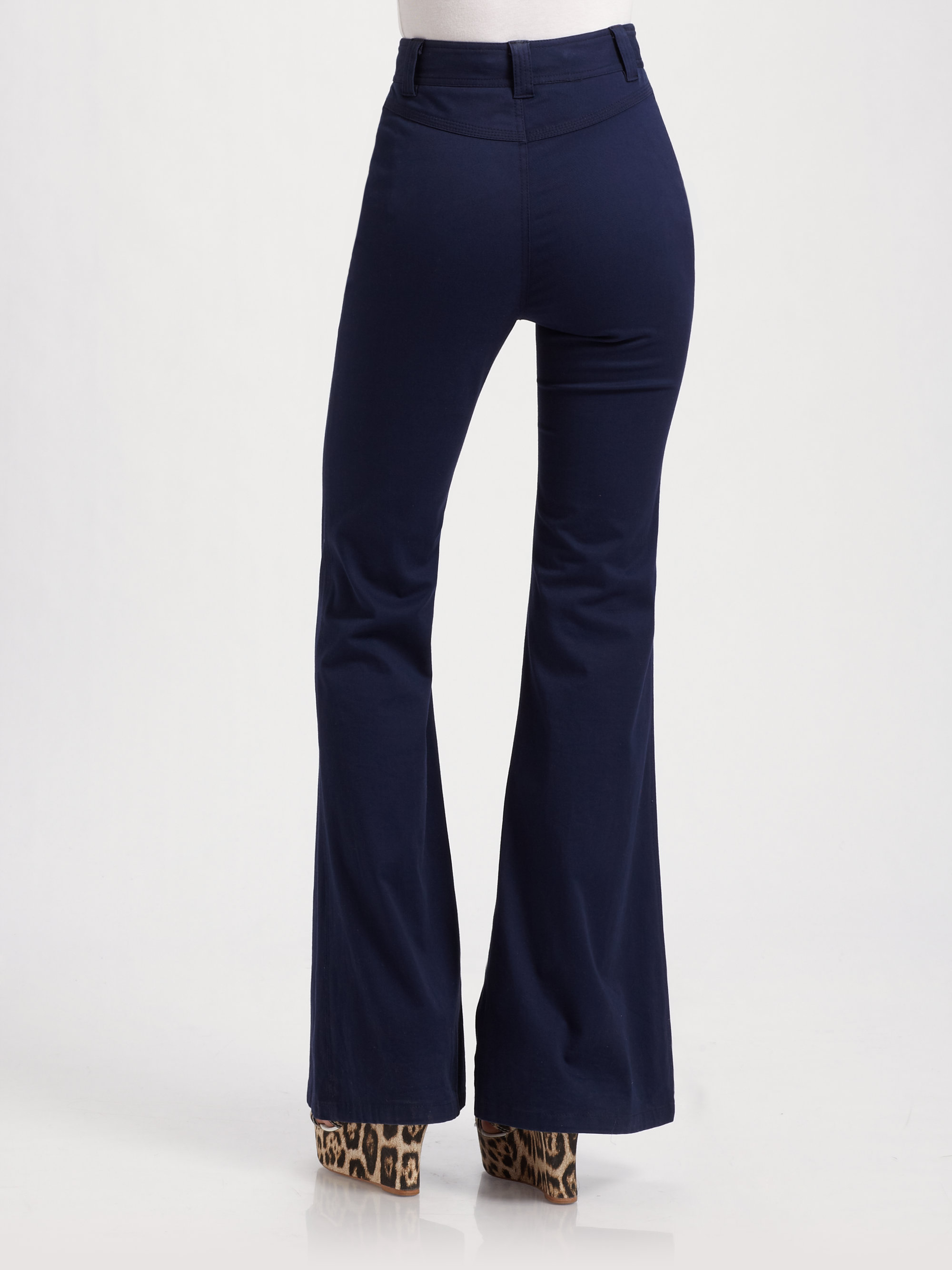 blue bell bottom pants
