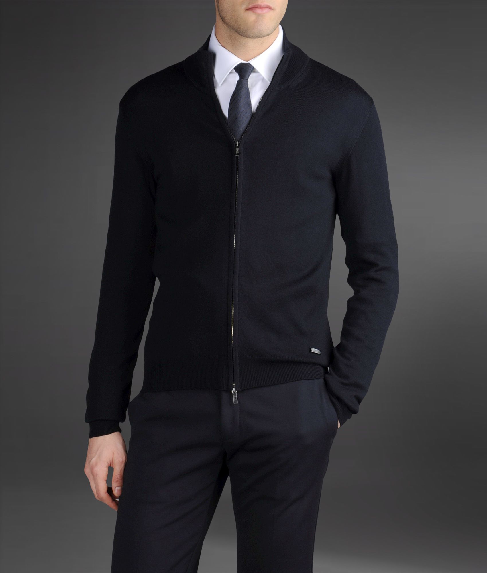 armani cardigan