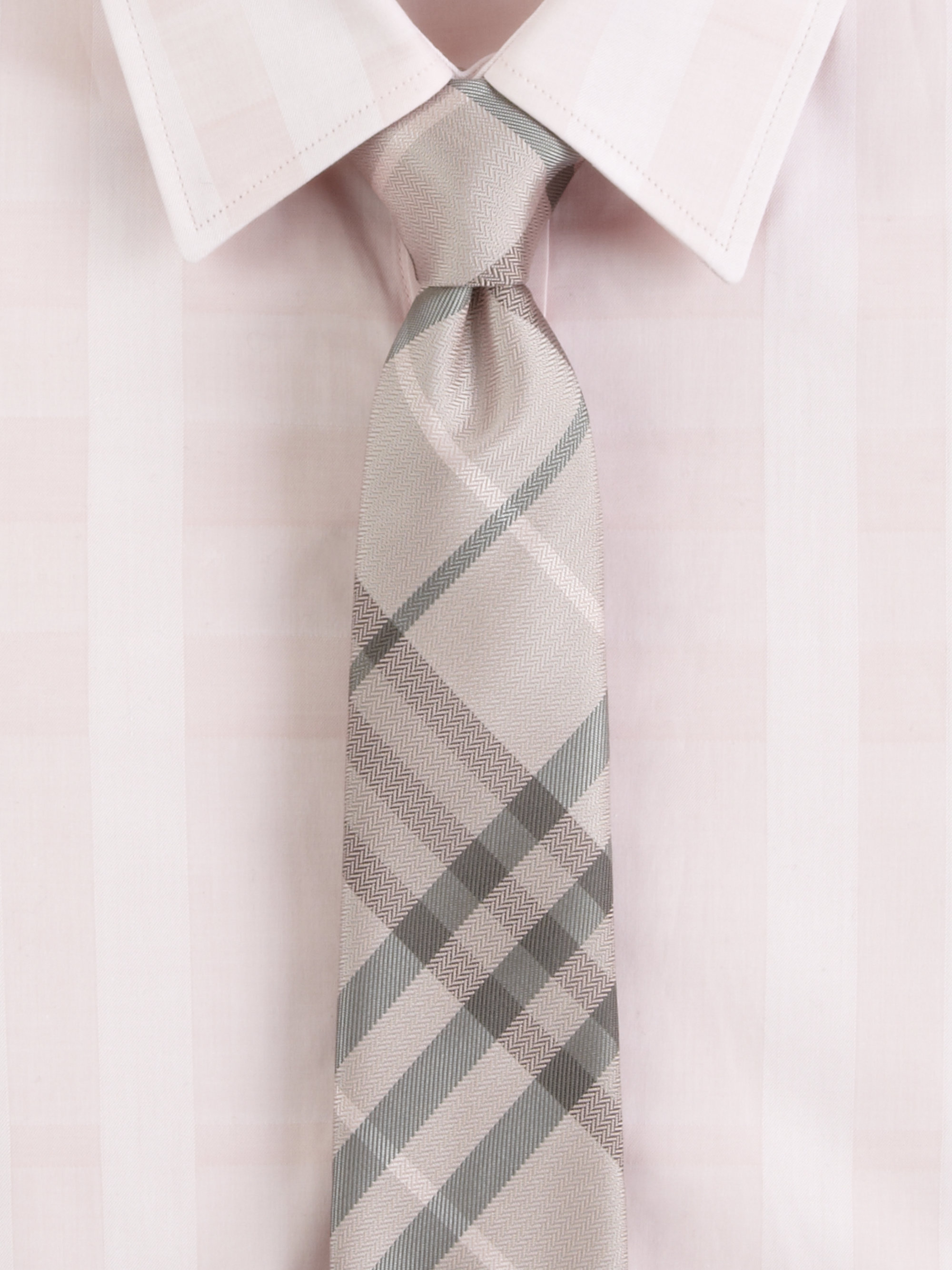 burberry silk tie