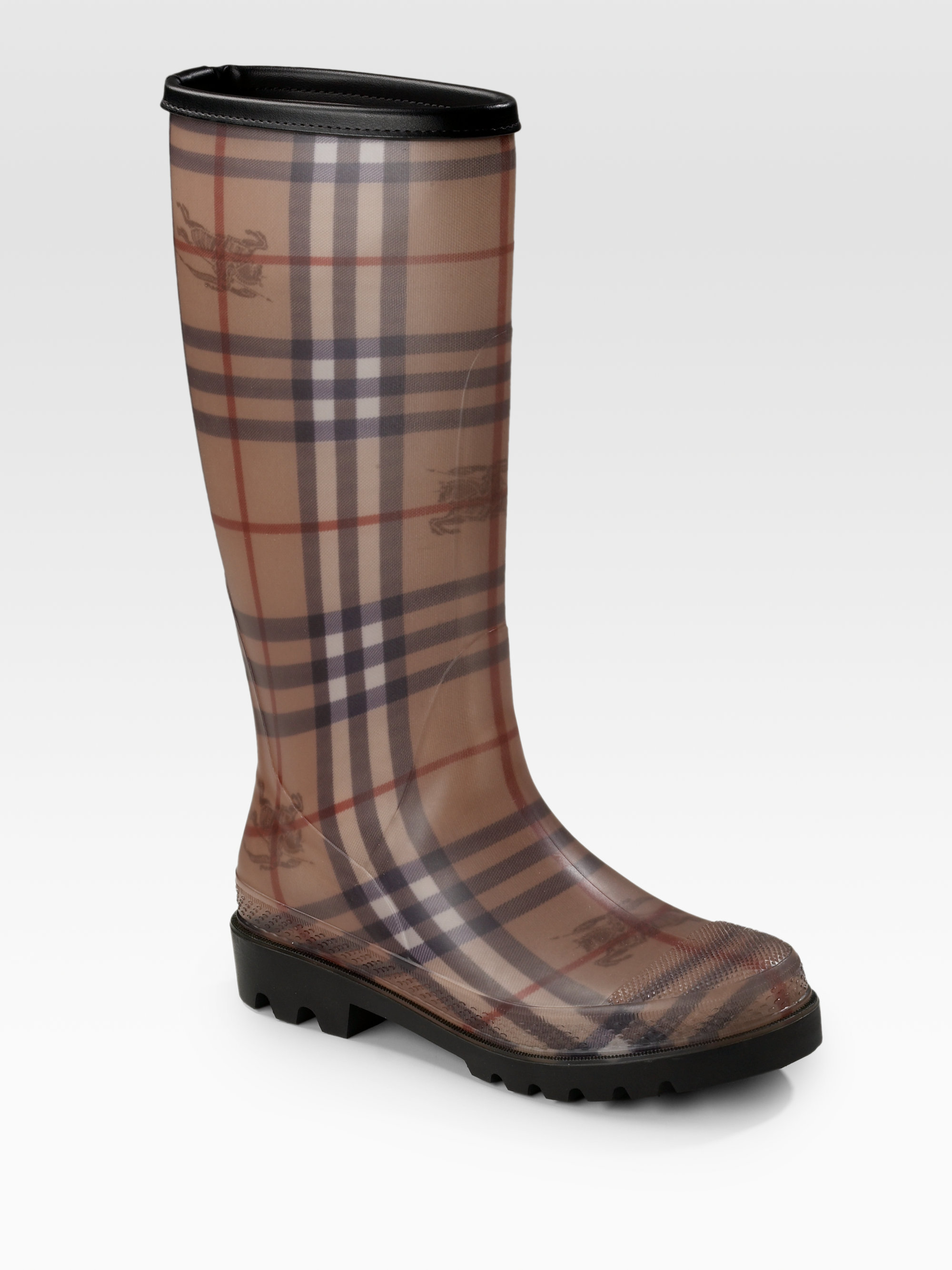burberry rain boots bordeaux