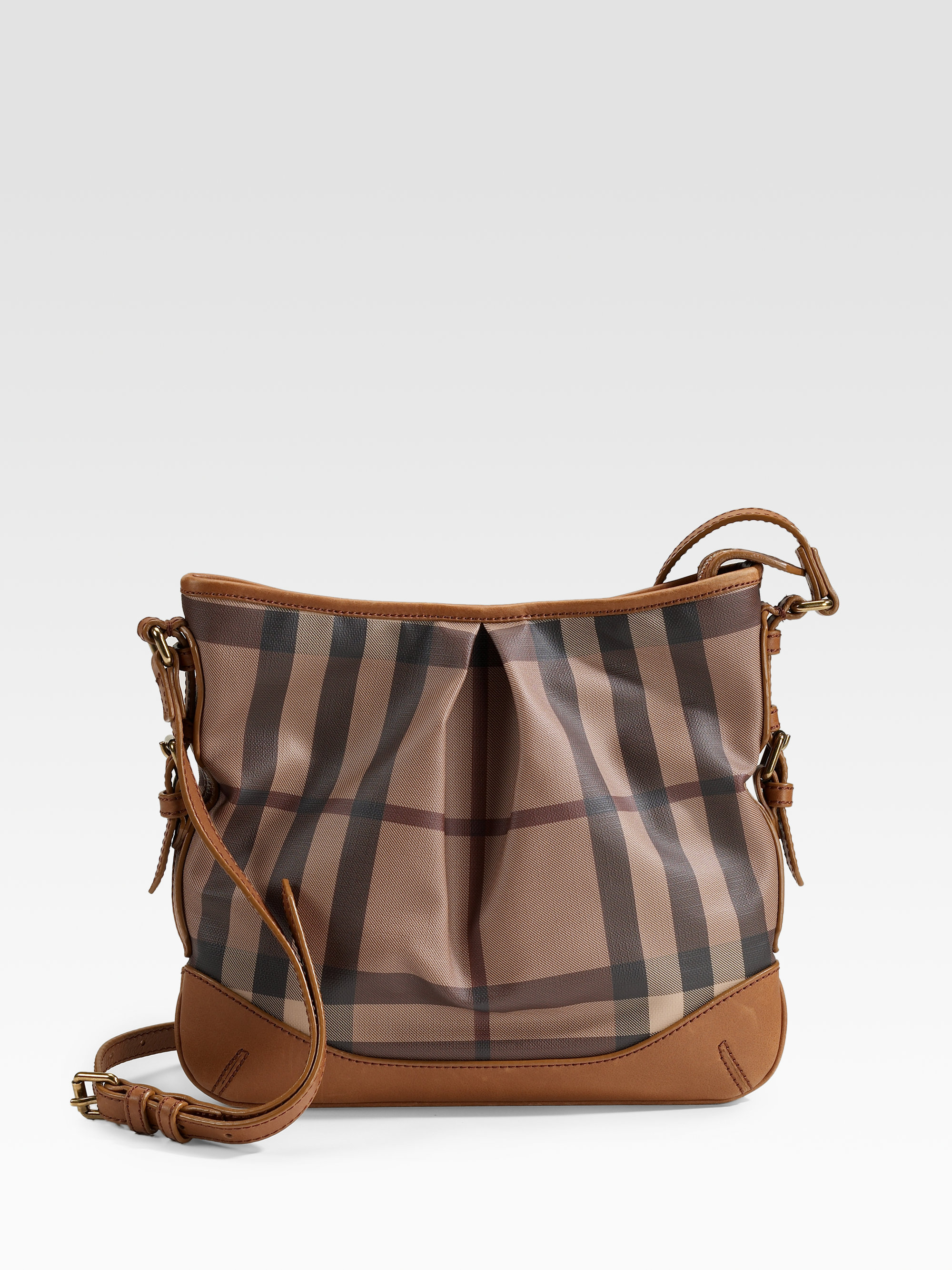 burberry smoked check crossbody bag