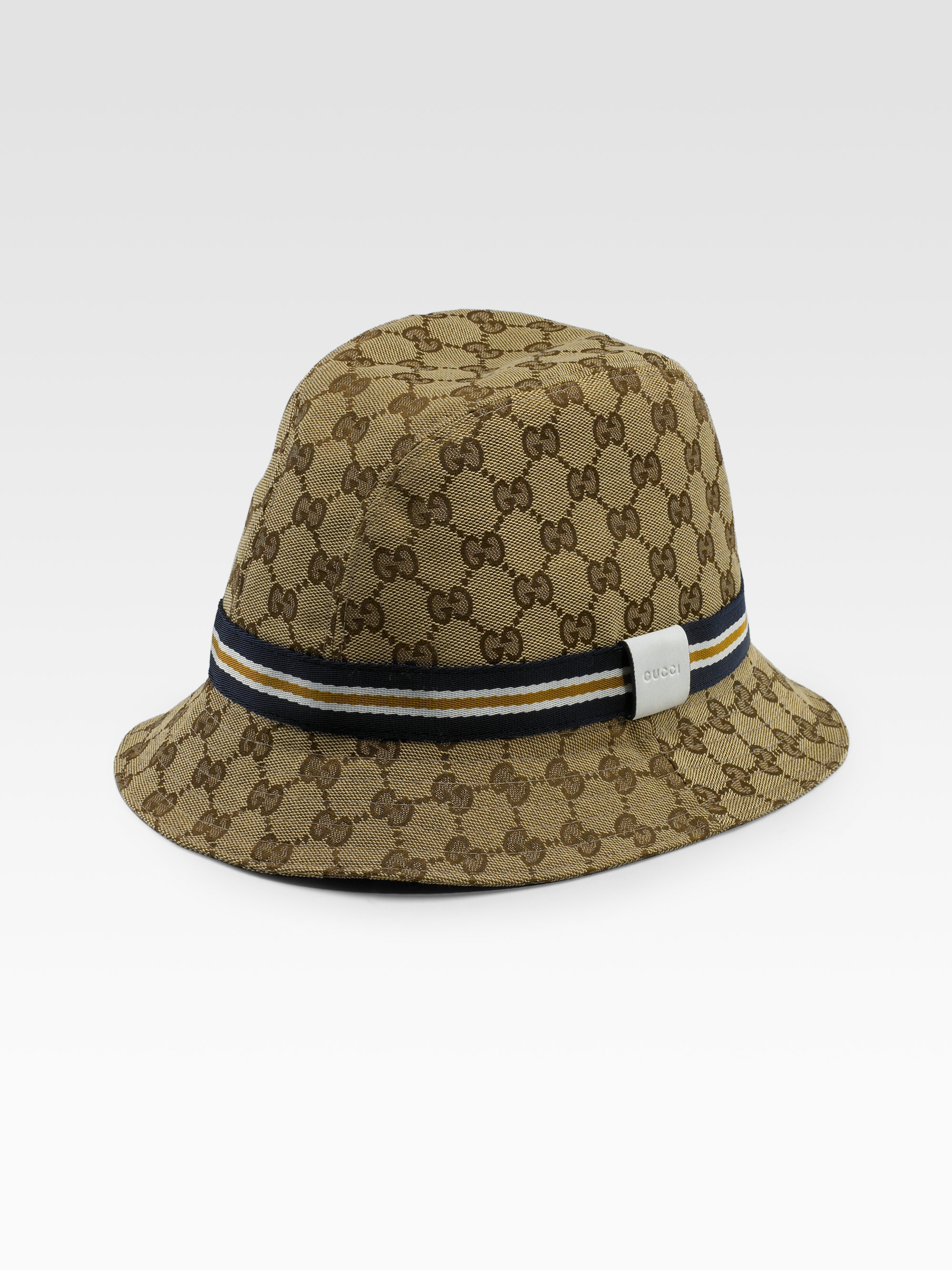 Gucci Gg Fedora in Natural for Men Lyst