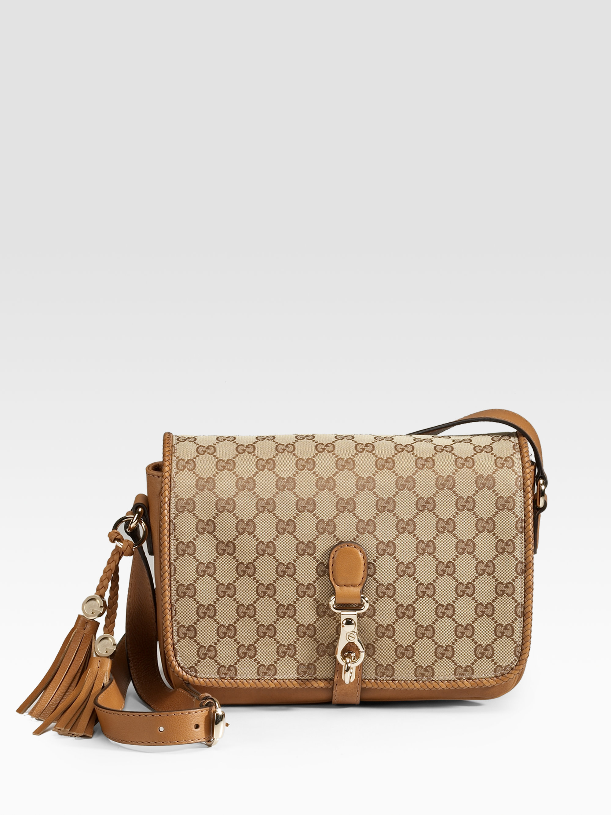Gucci Marrakech Medium Messenger Bag in Brown - Lyst