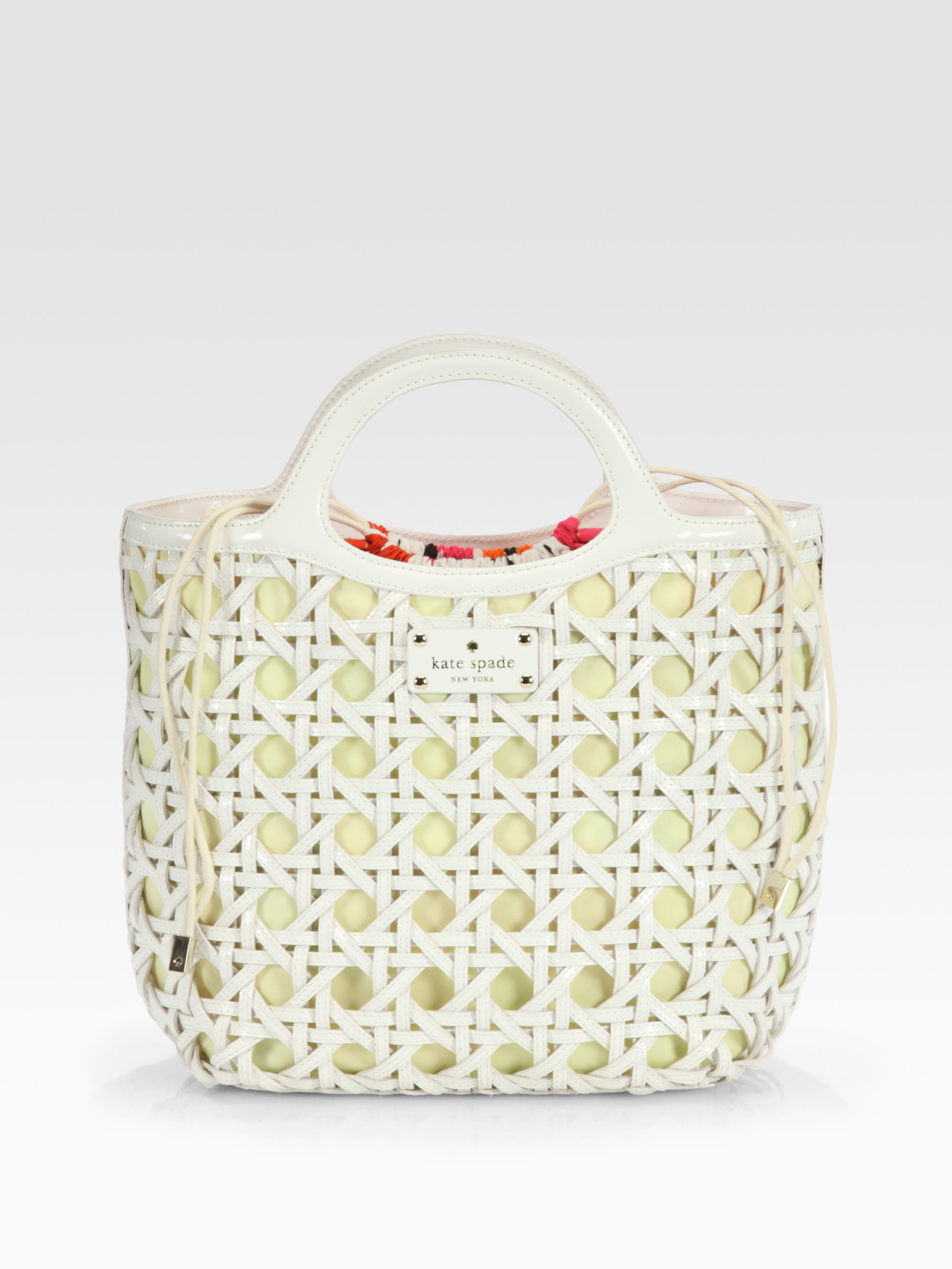 kate spade woven tote