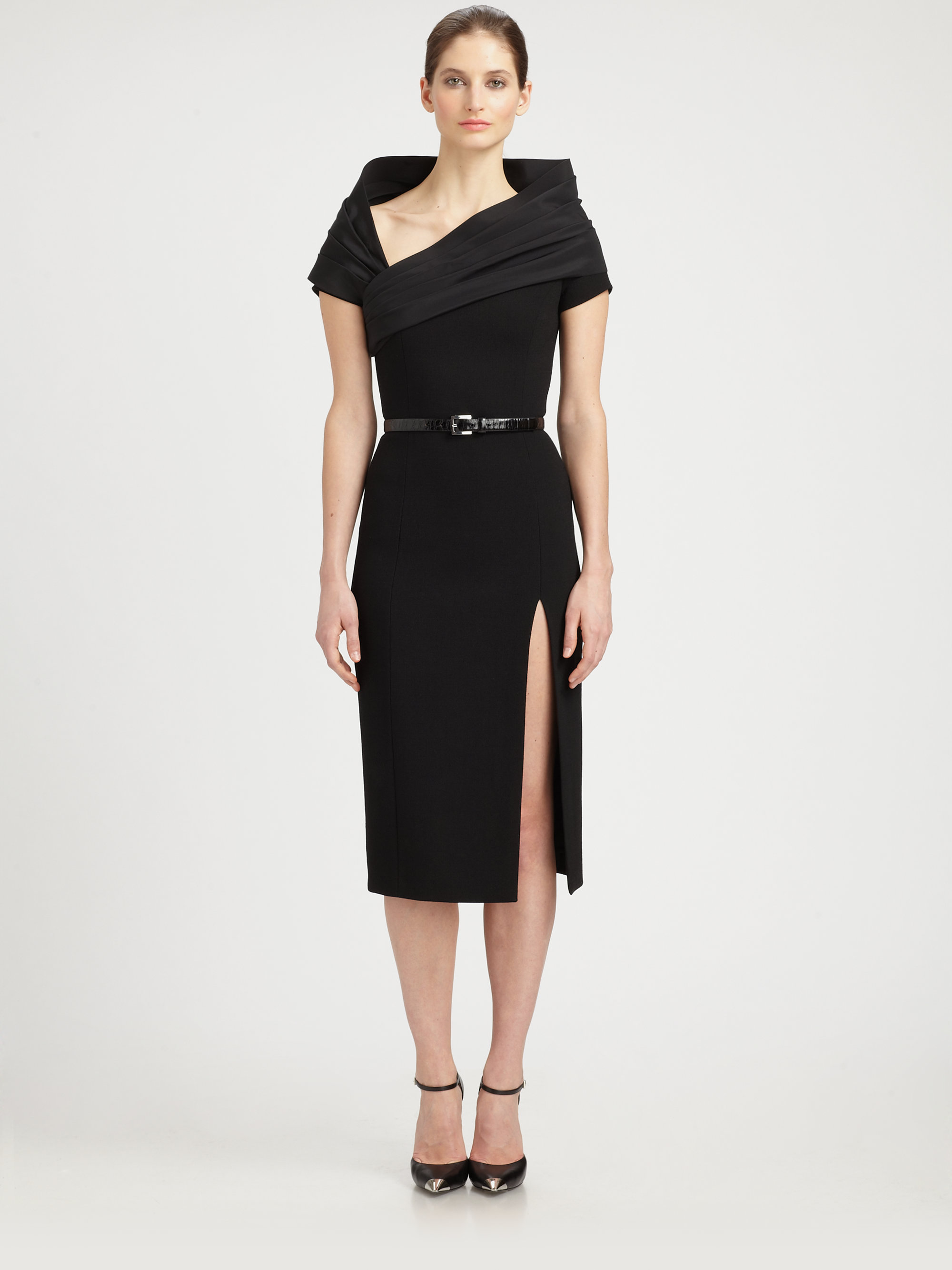 michael kors asymmetrical dress