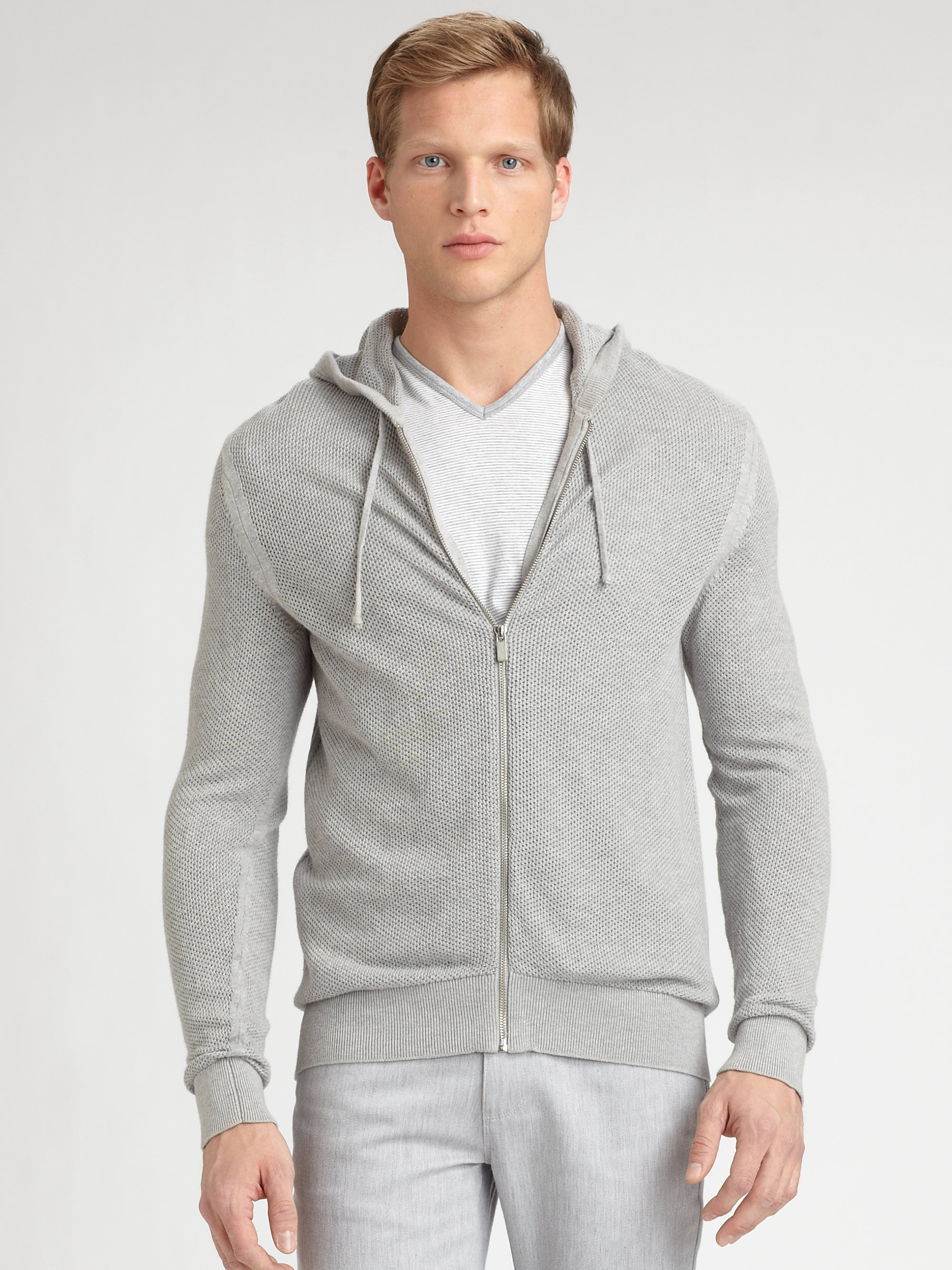 Michael kors grey sweatshirt hotsell
