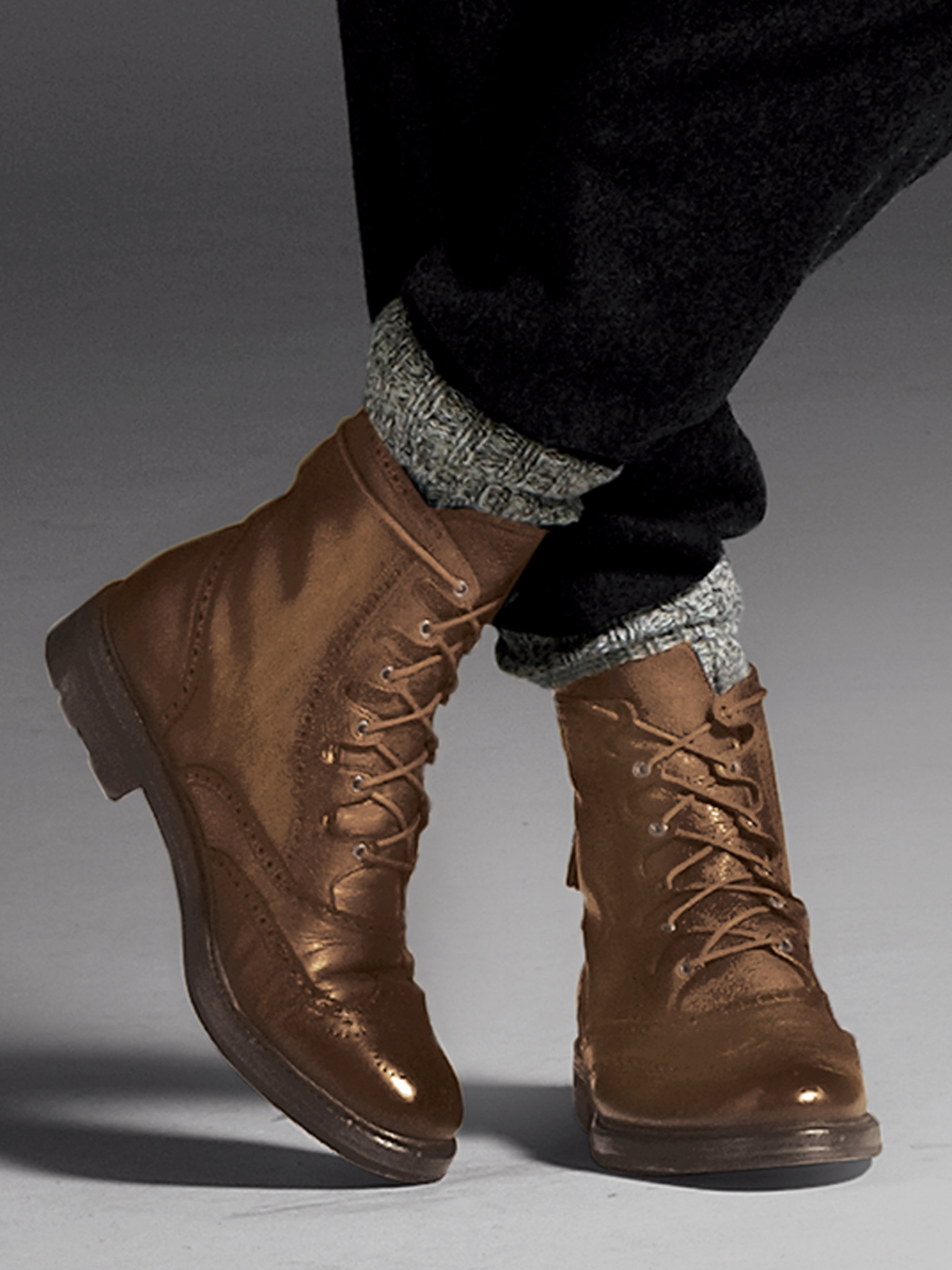 ralph lauren leather boots