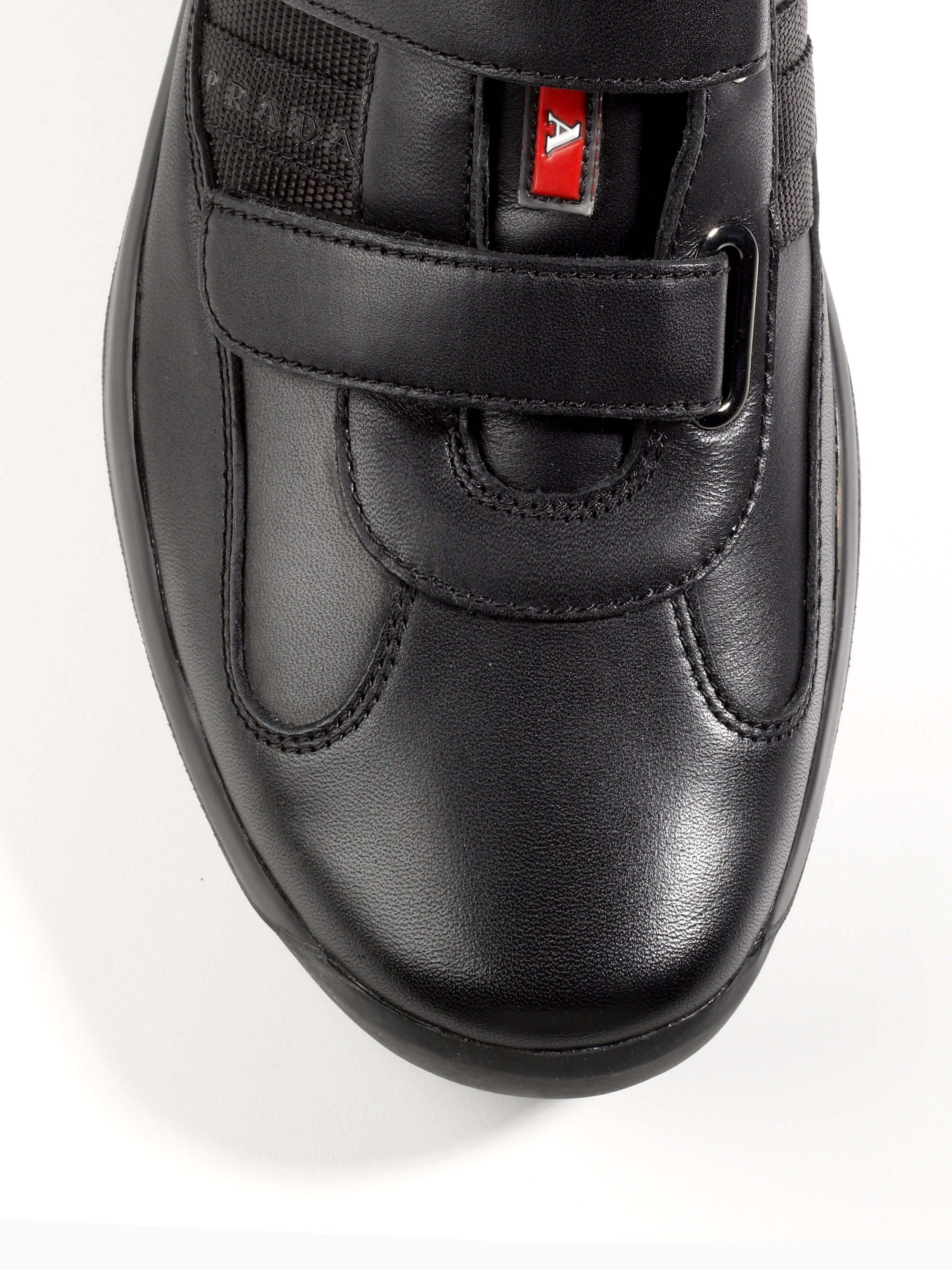 prada double strap sneakers