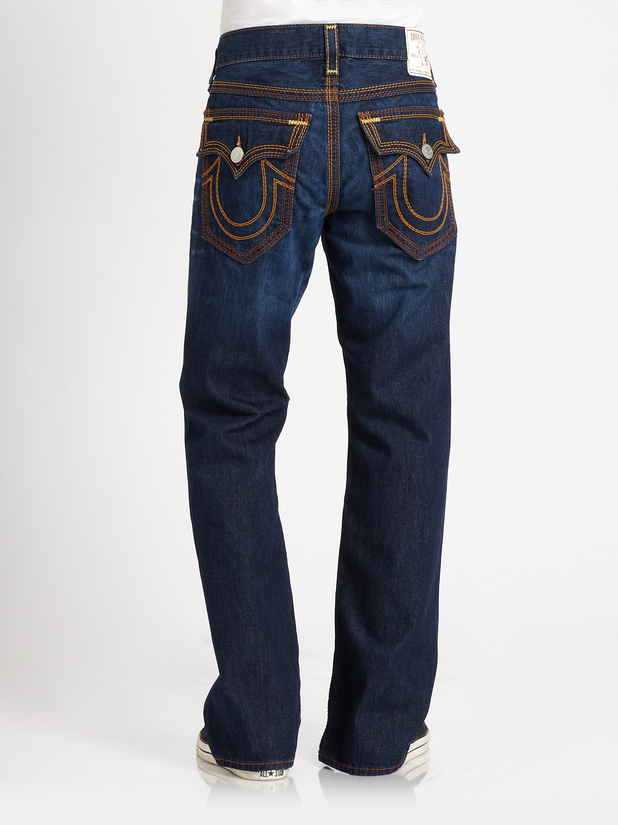 True Religion Billy Big Qt Bootcut Jeans in Blue for Men | Lyst