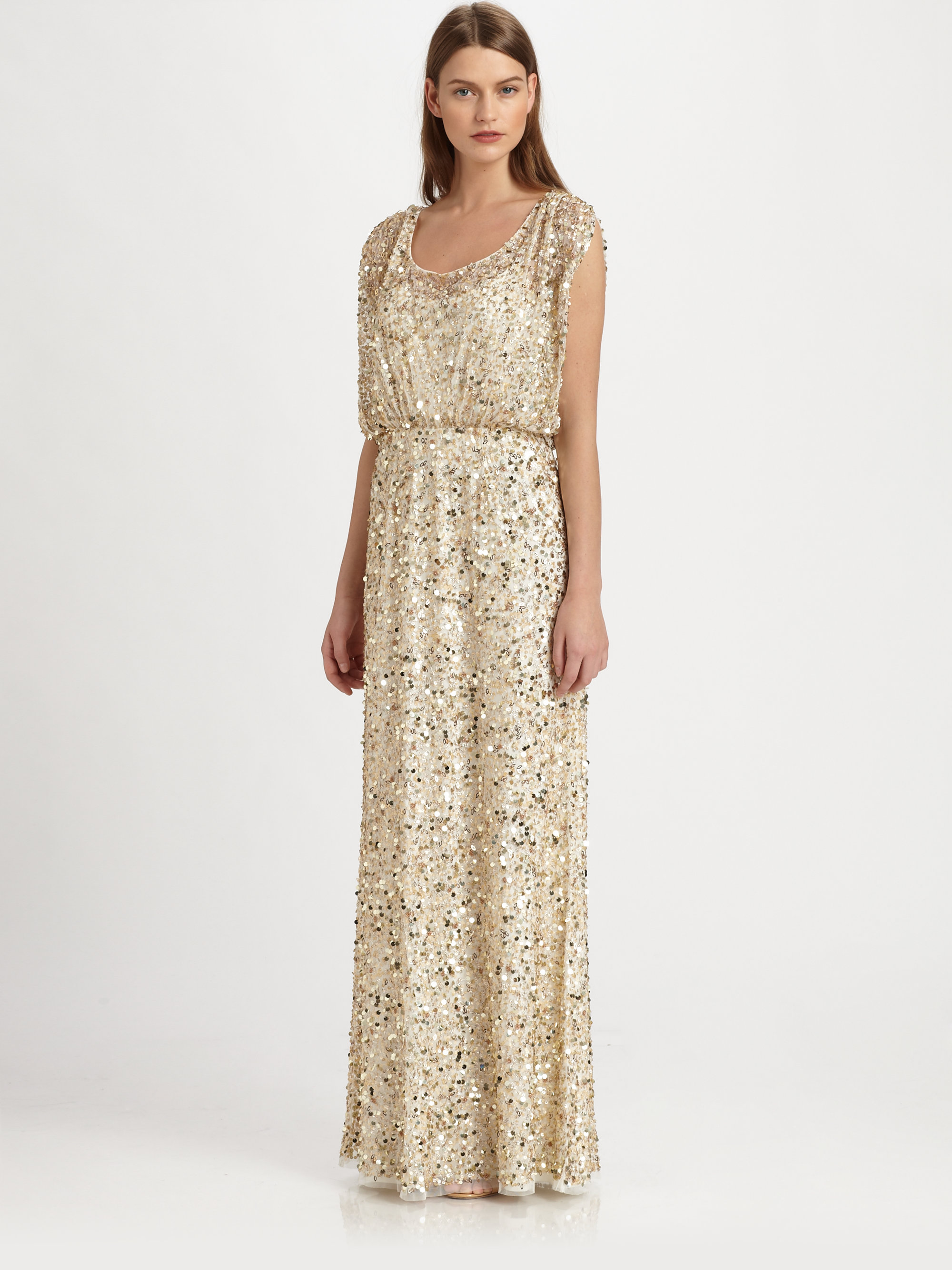 Mattox aidan sequin dress gold Mattox aidan sequin dress gold