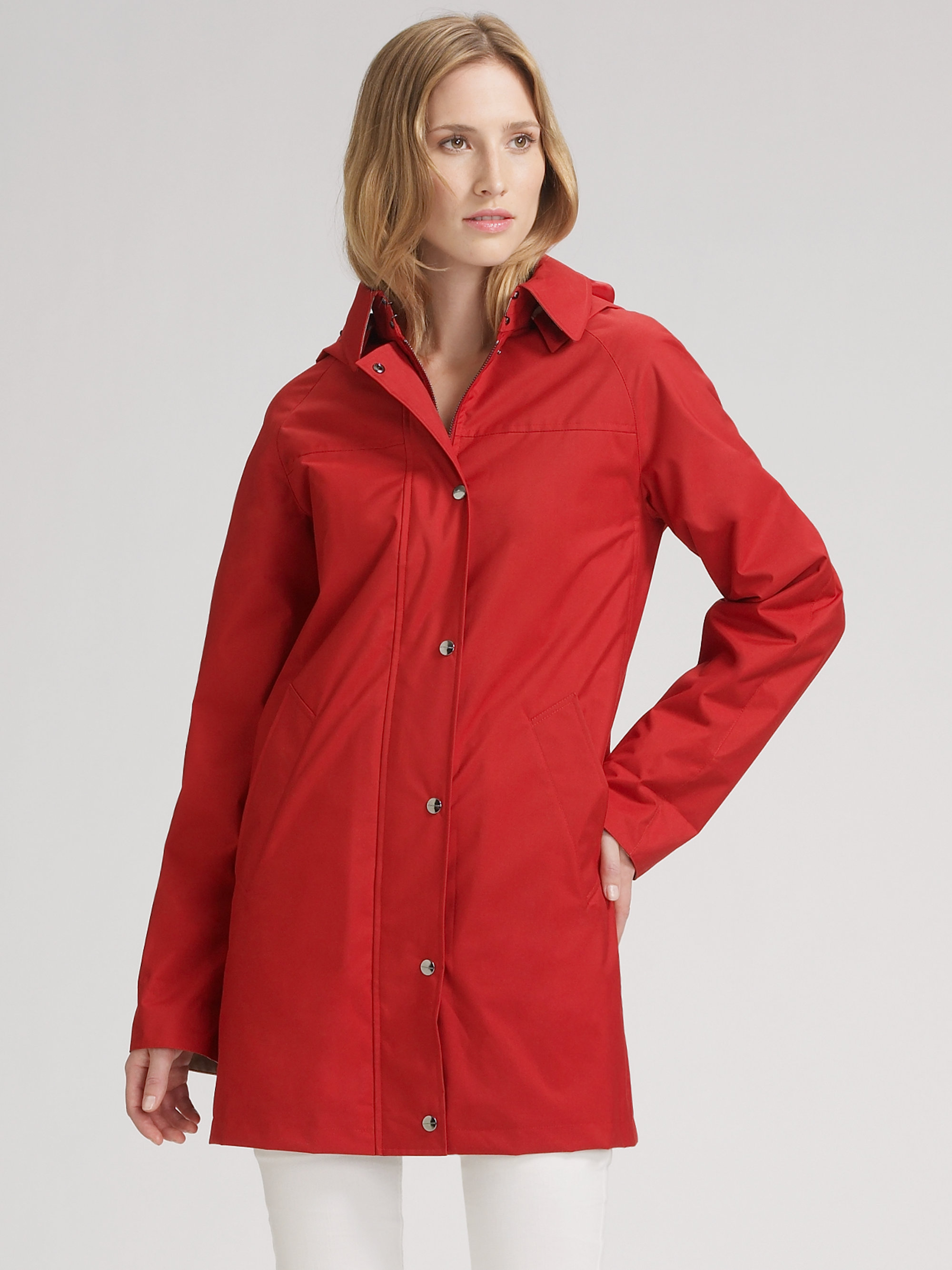 canvas raincoat