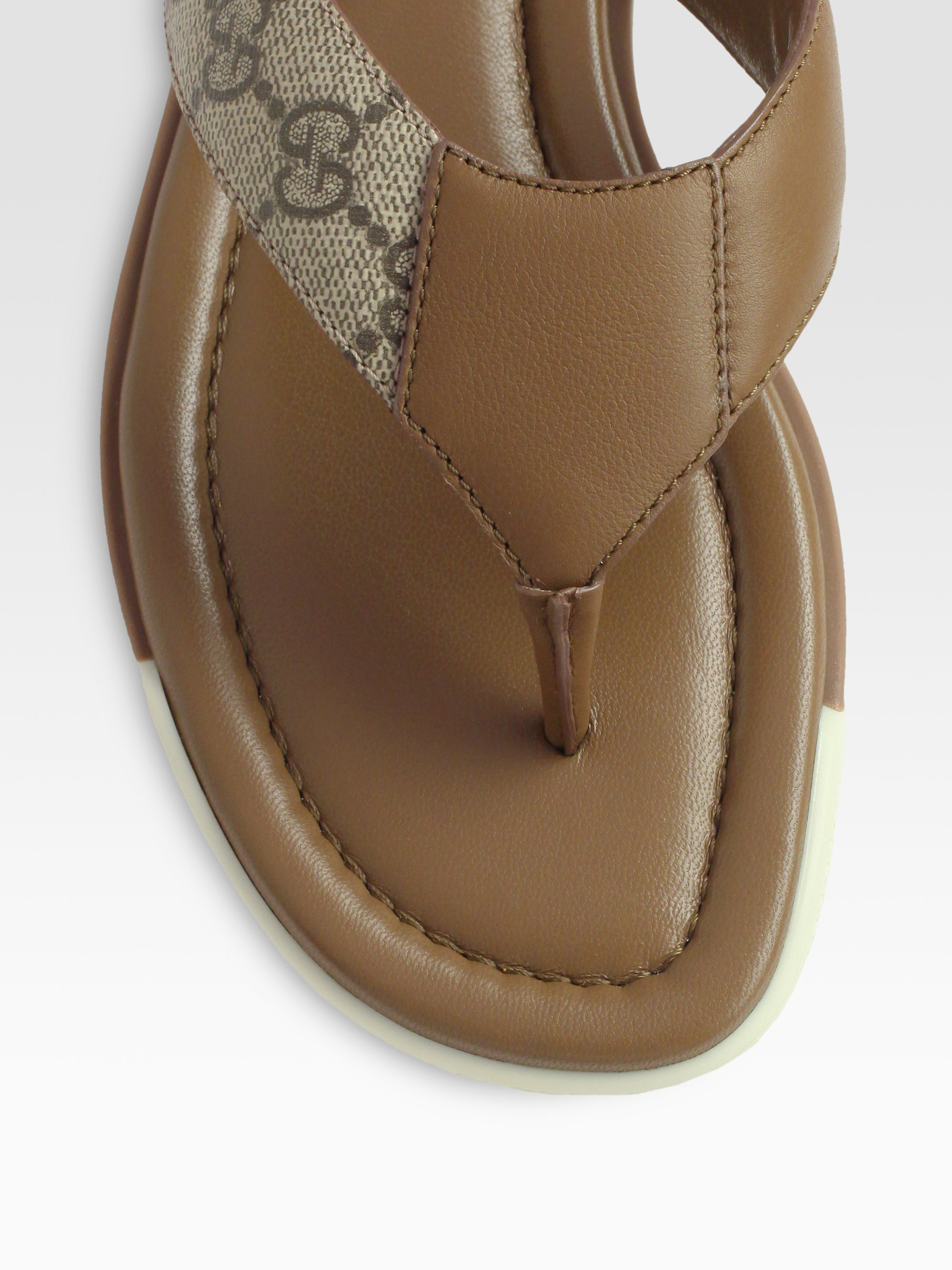 gucci sandals at saks