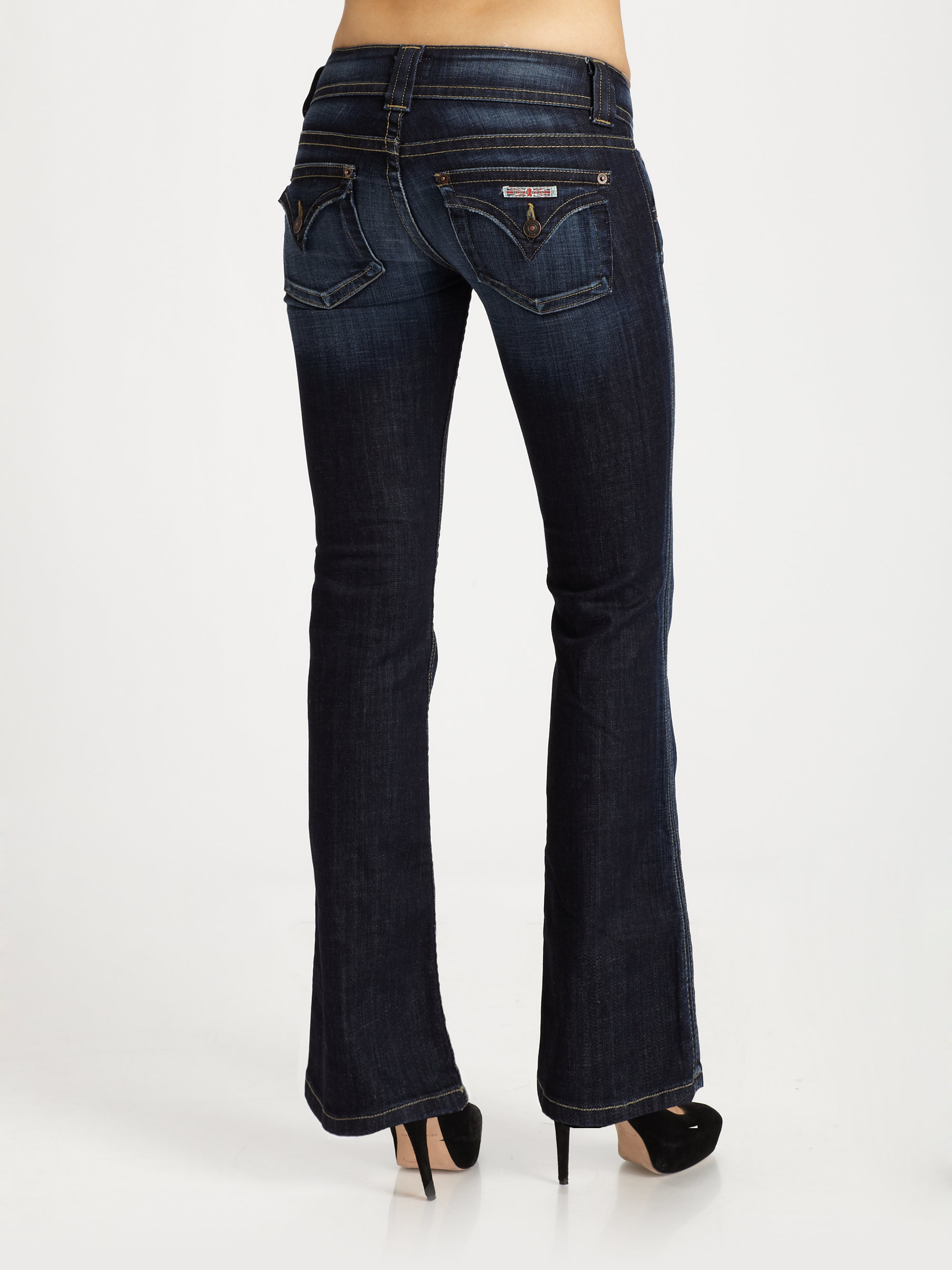 Hudson Jeans Petite Signature Bootcut Jeans in Blue | Lyst