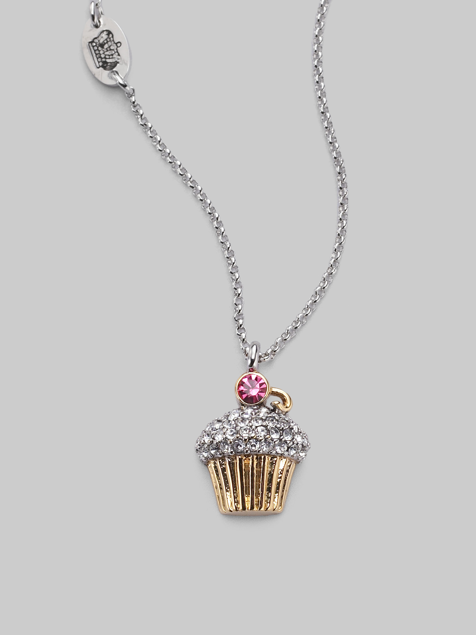 versace cupcake necklace