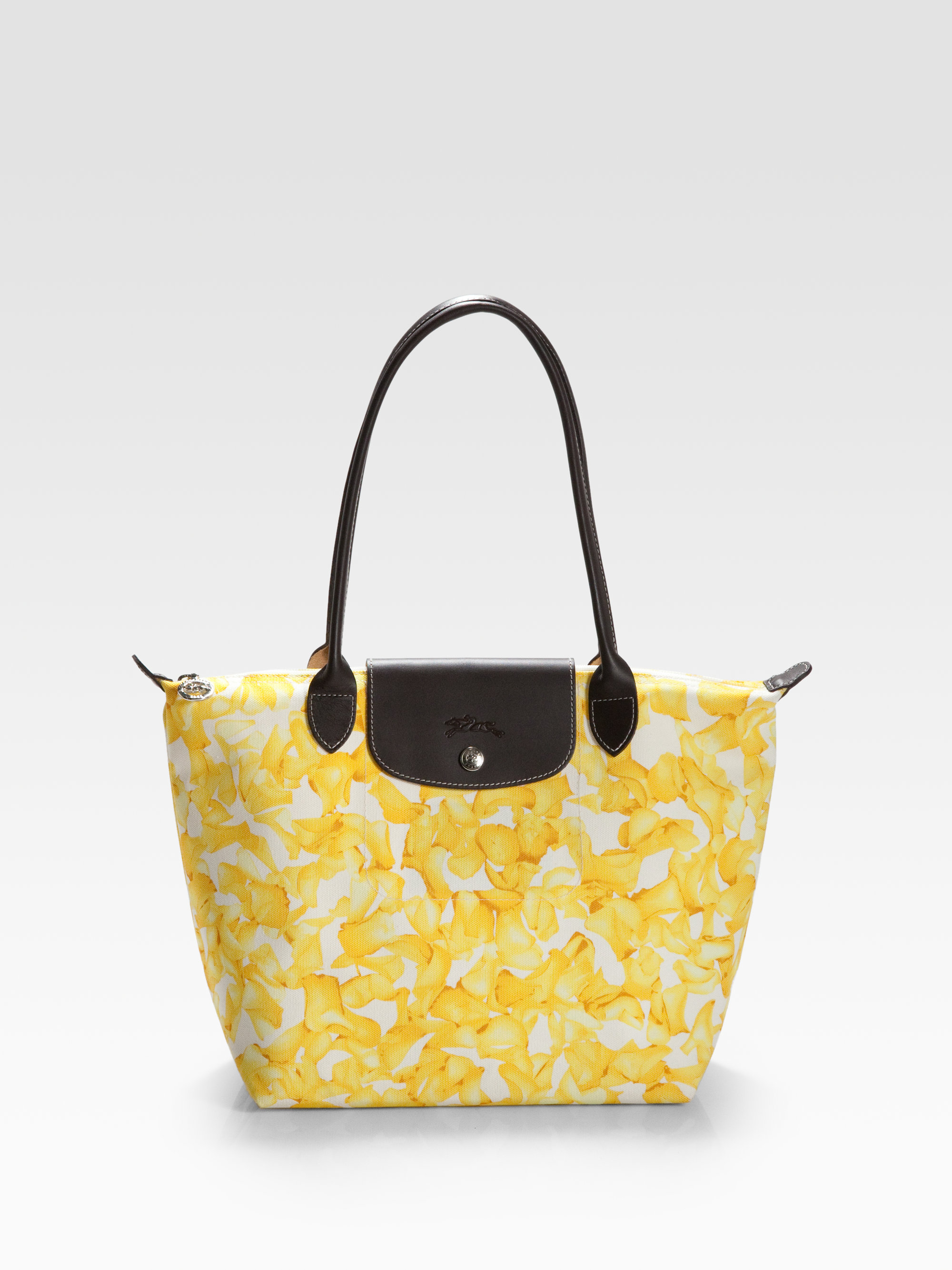 Lyst - Longchamp Darshan Small Tote in Yellow