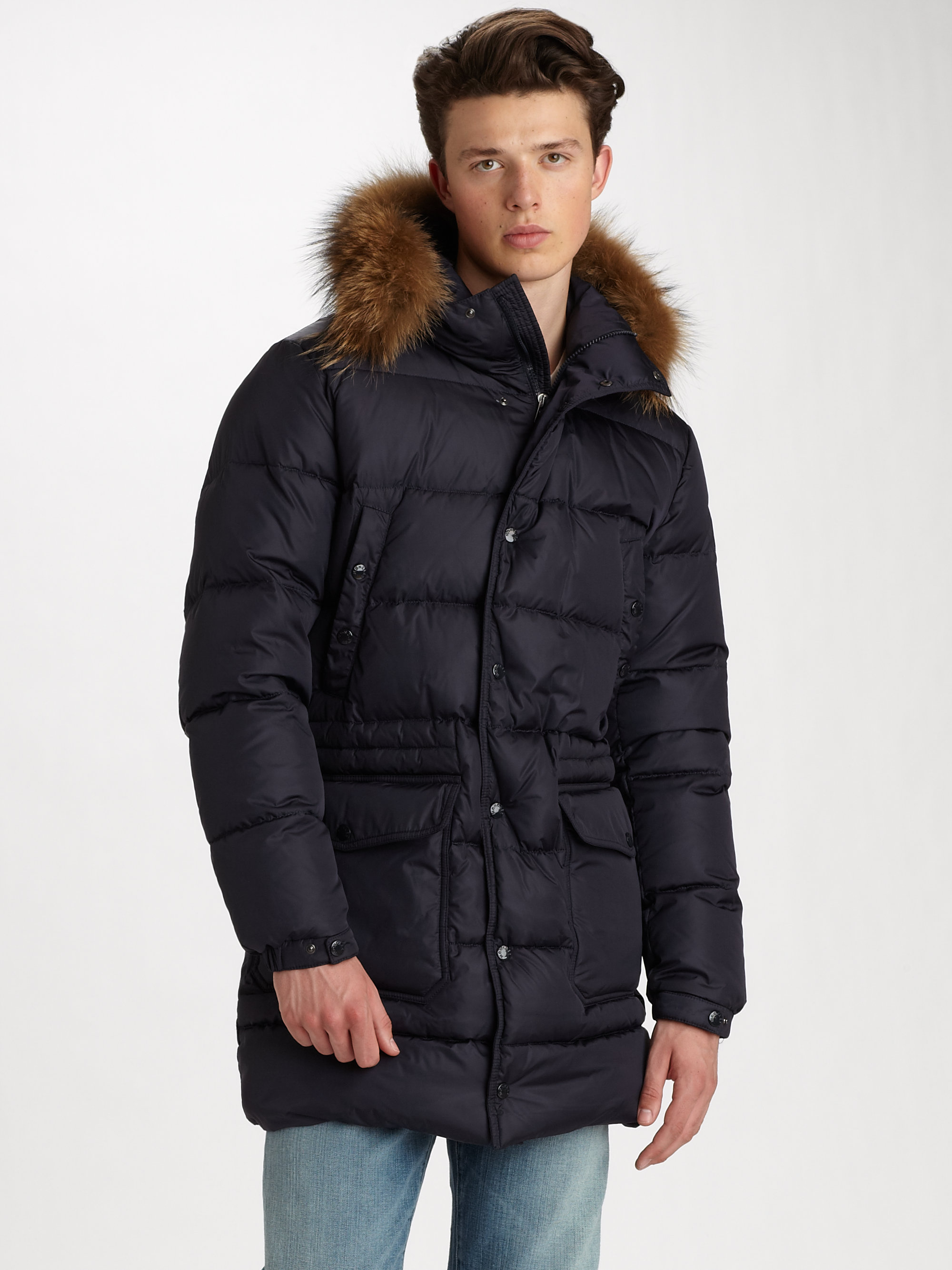 moncler black parka moncler black parka
