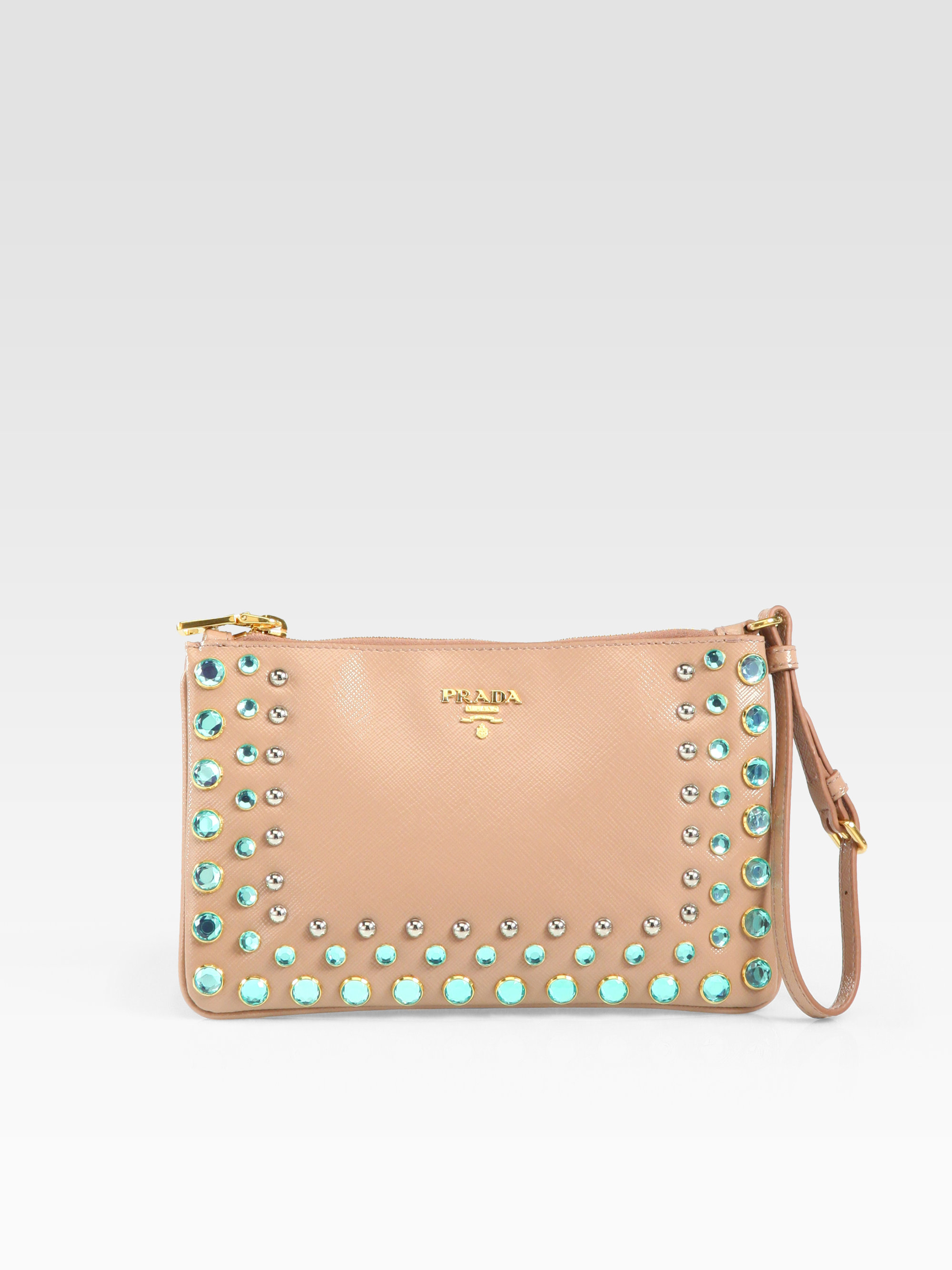 prada spazzolato brushed saffiano pyramid  