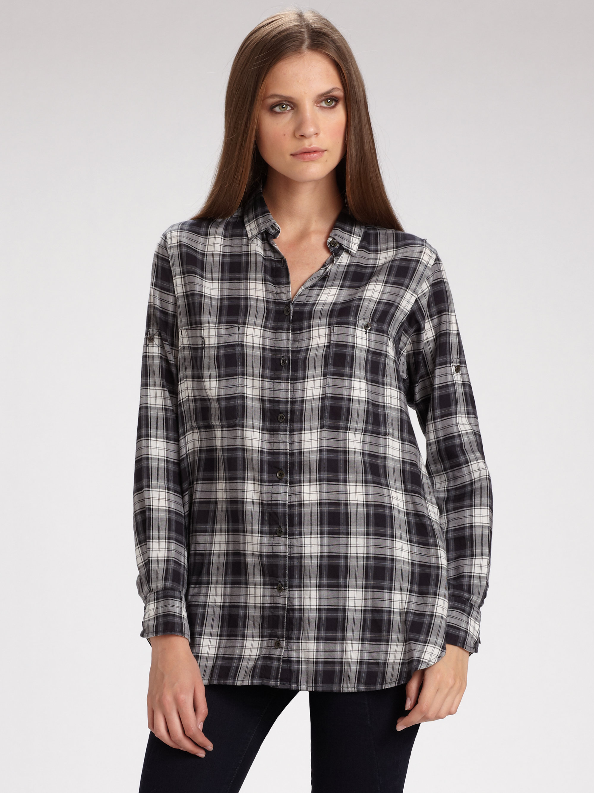 rag and bone plaid shirt