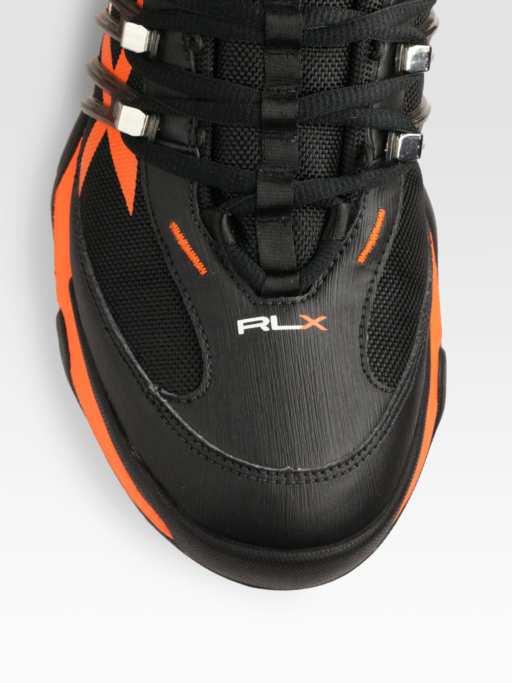 RLX Ralph Lauren Abridge Nylon Boot in Black-Orange (Black) for 