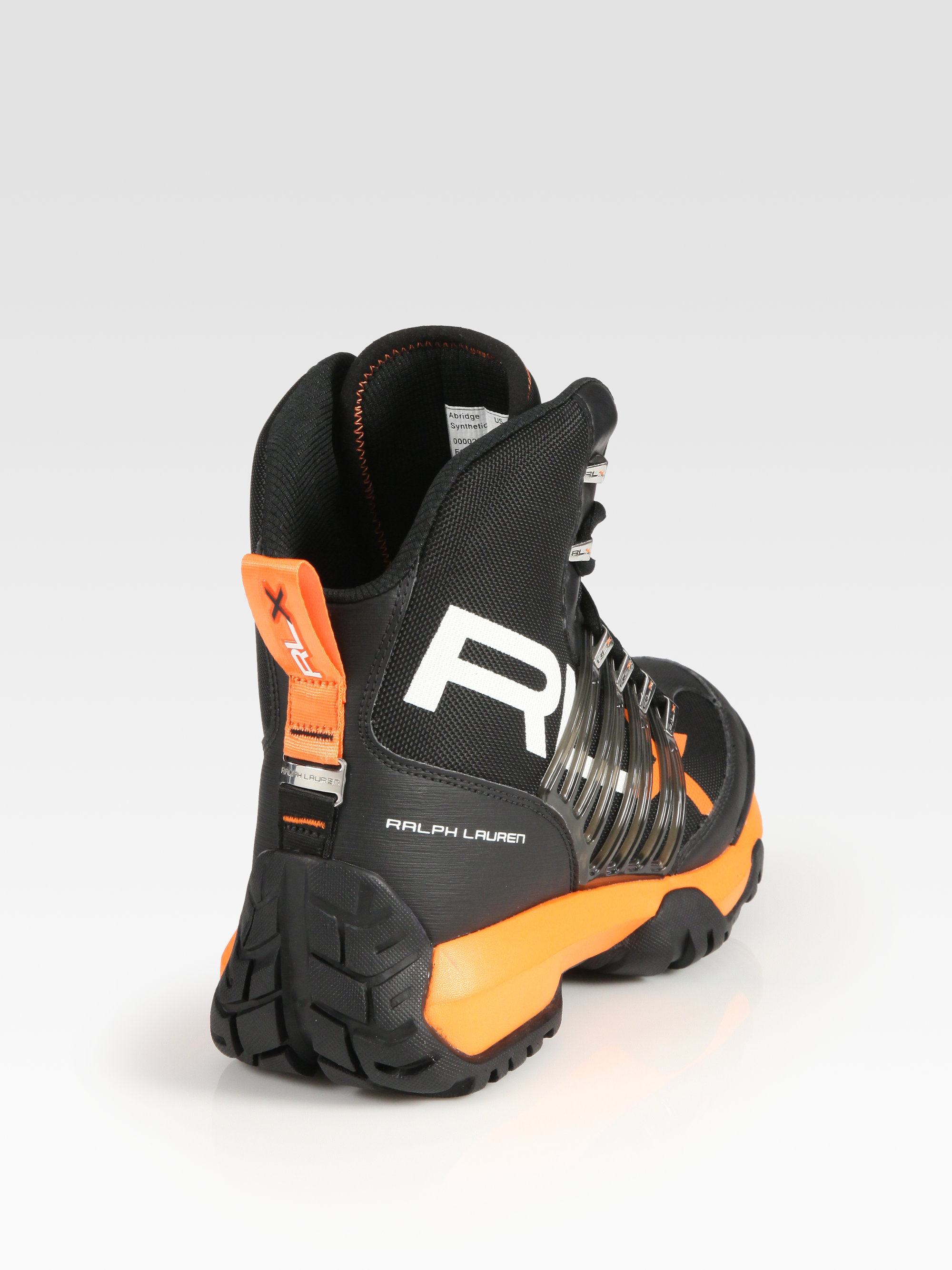 RLX Ralph Lauren Abridge Nylon Boot in Black for Men | Lyst