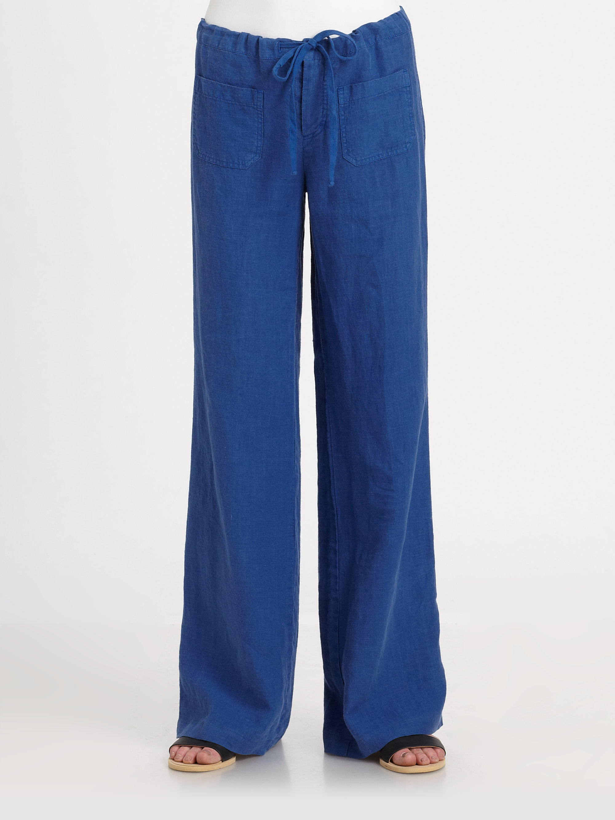 blue beach pants