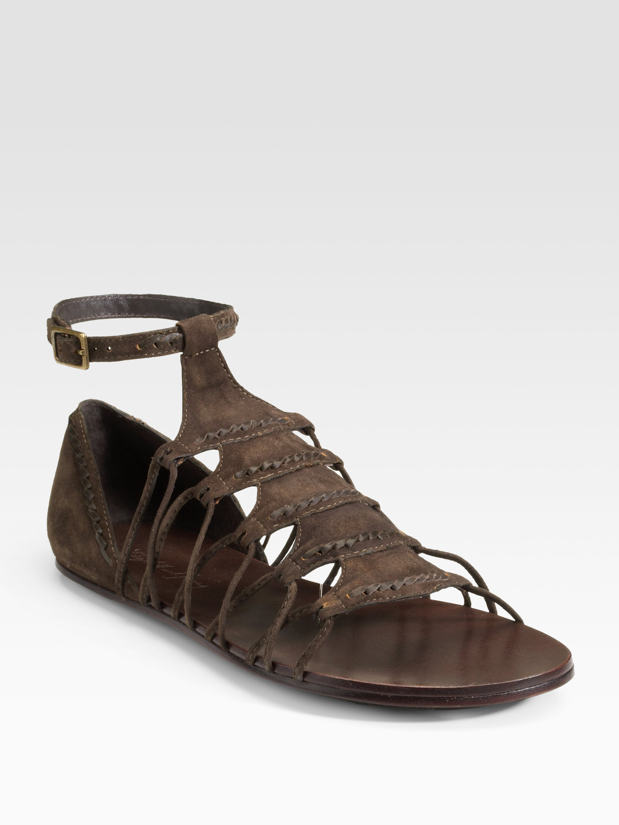 sandal flat elizabeth