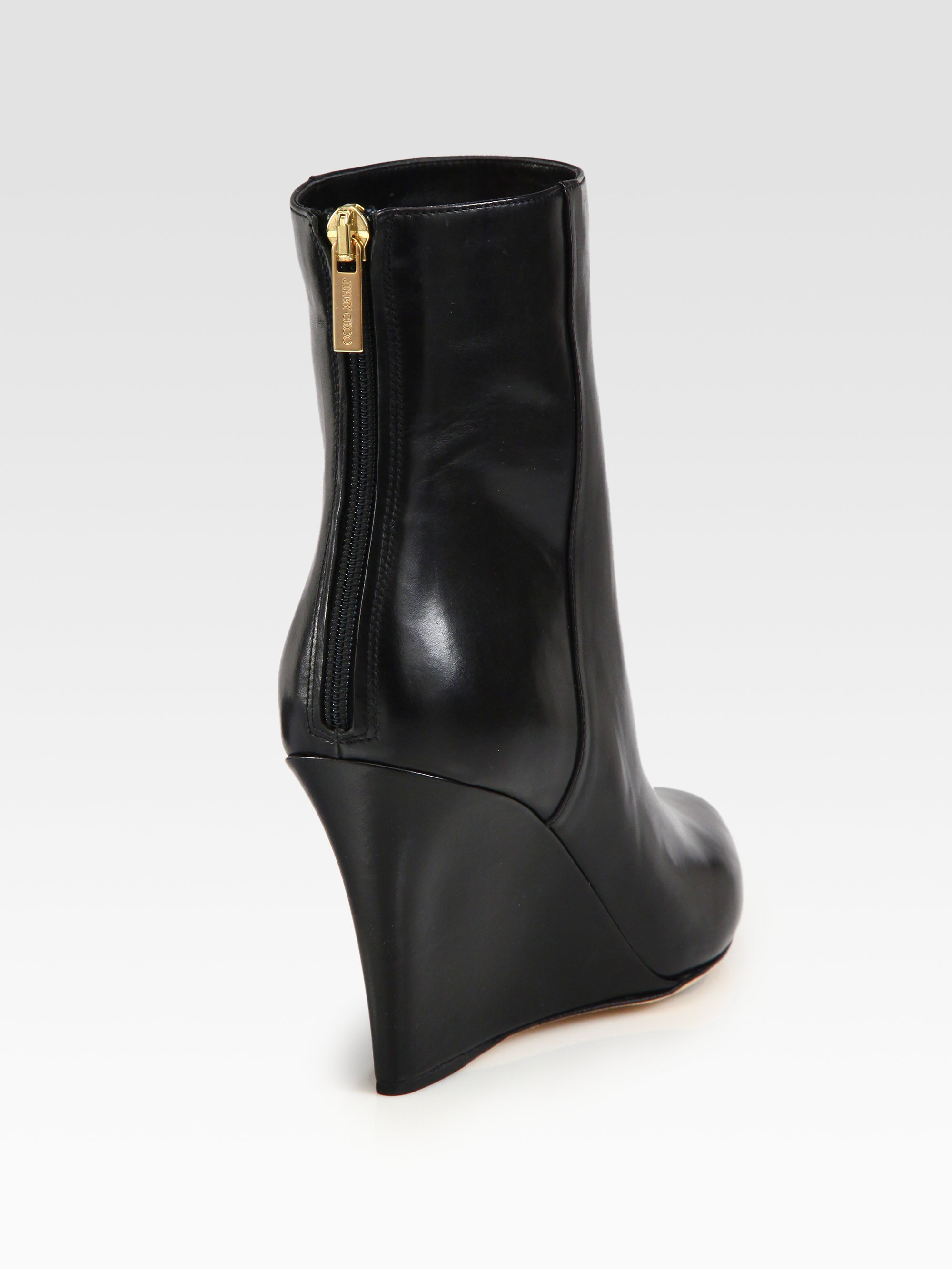 jimmy choo wedge boots