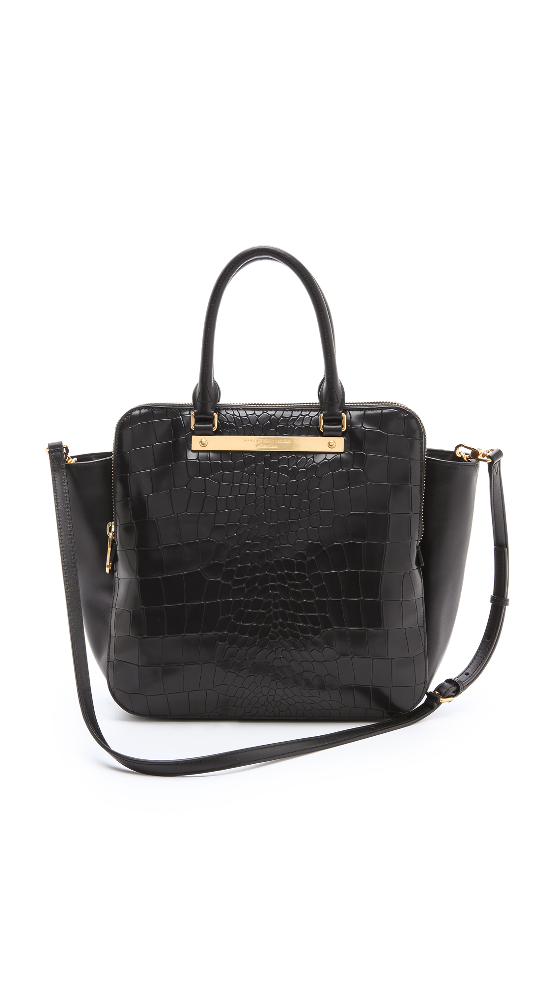 Marc By Marc Jacobs Goodbye Columbus Croc Bentley Tote In