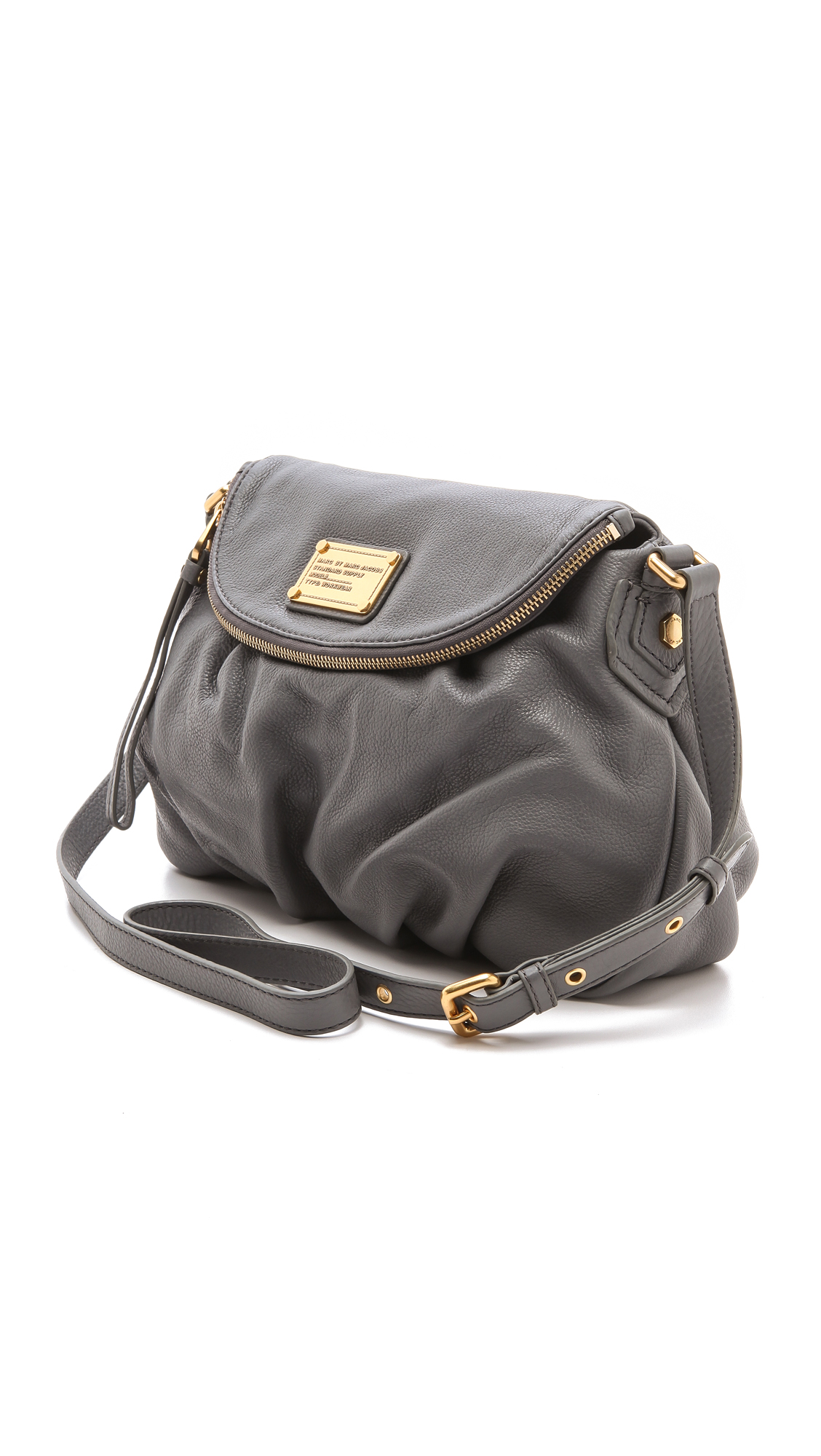 Marc by marc jacobs Classic Q Natasha Bag in Gray Lyst