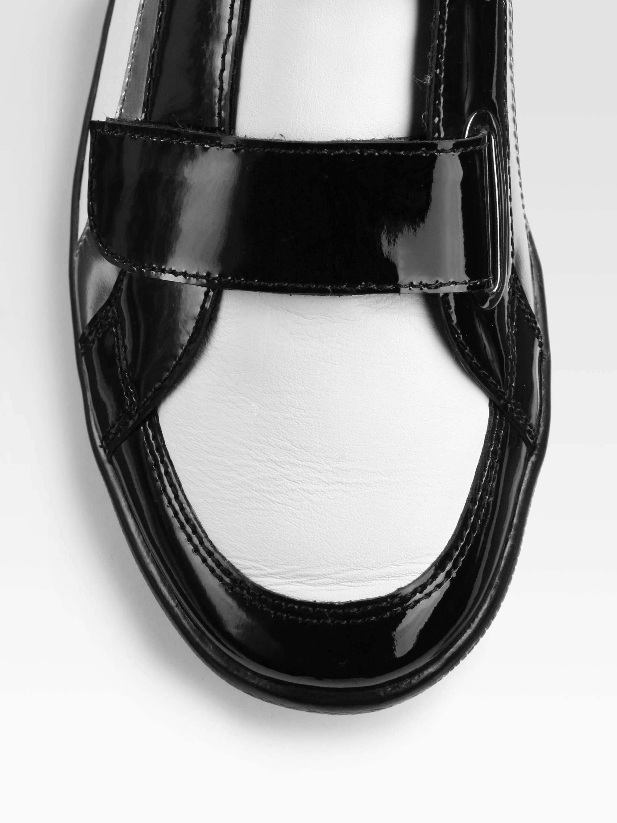 prada double strap sneakers