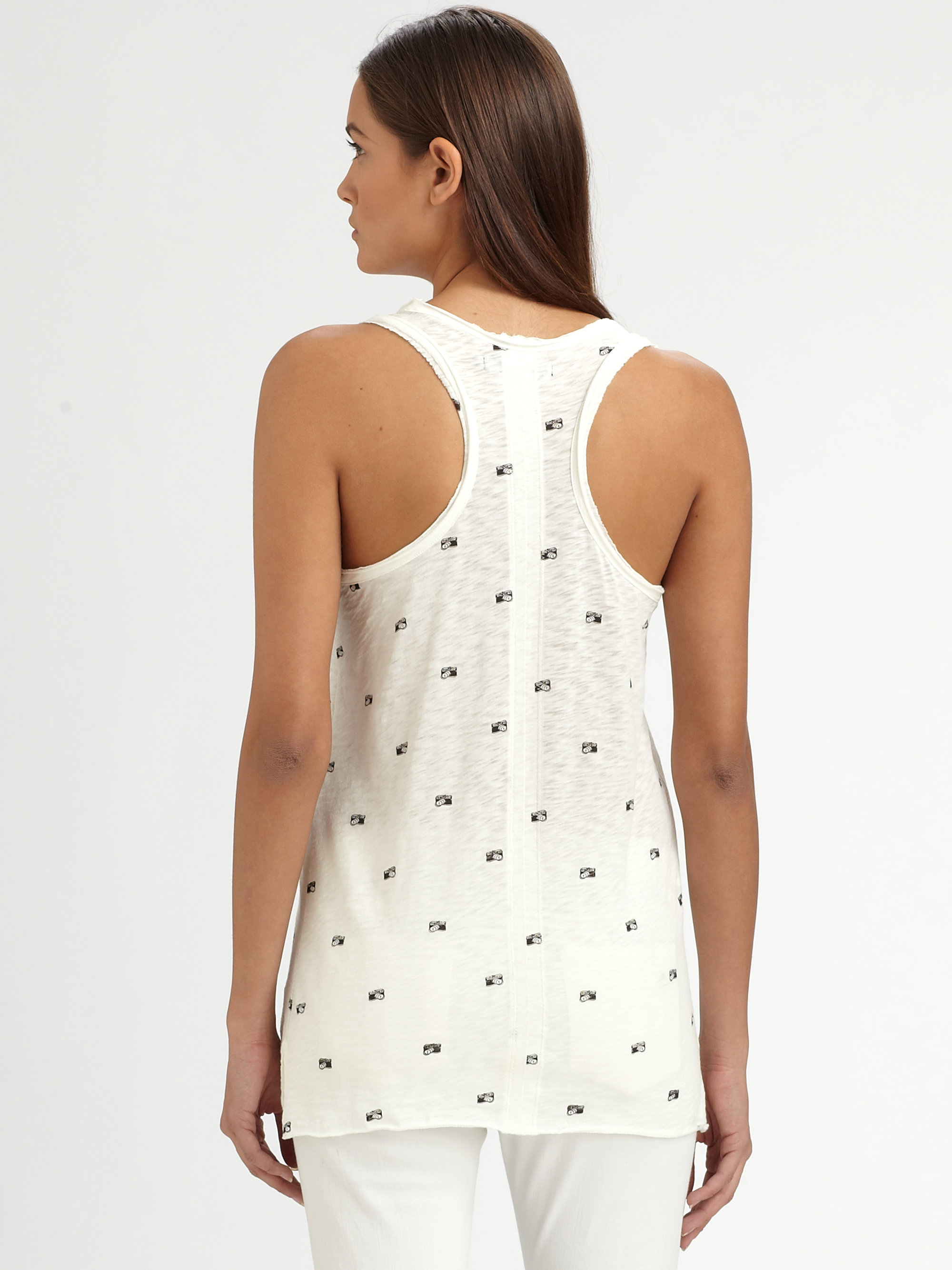 rag and bone white tank