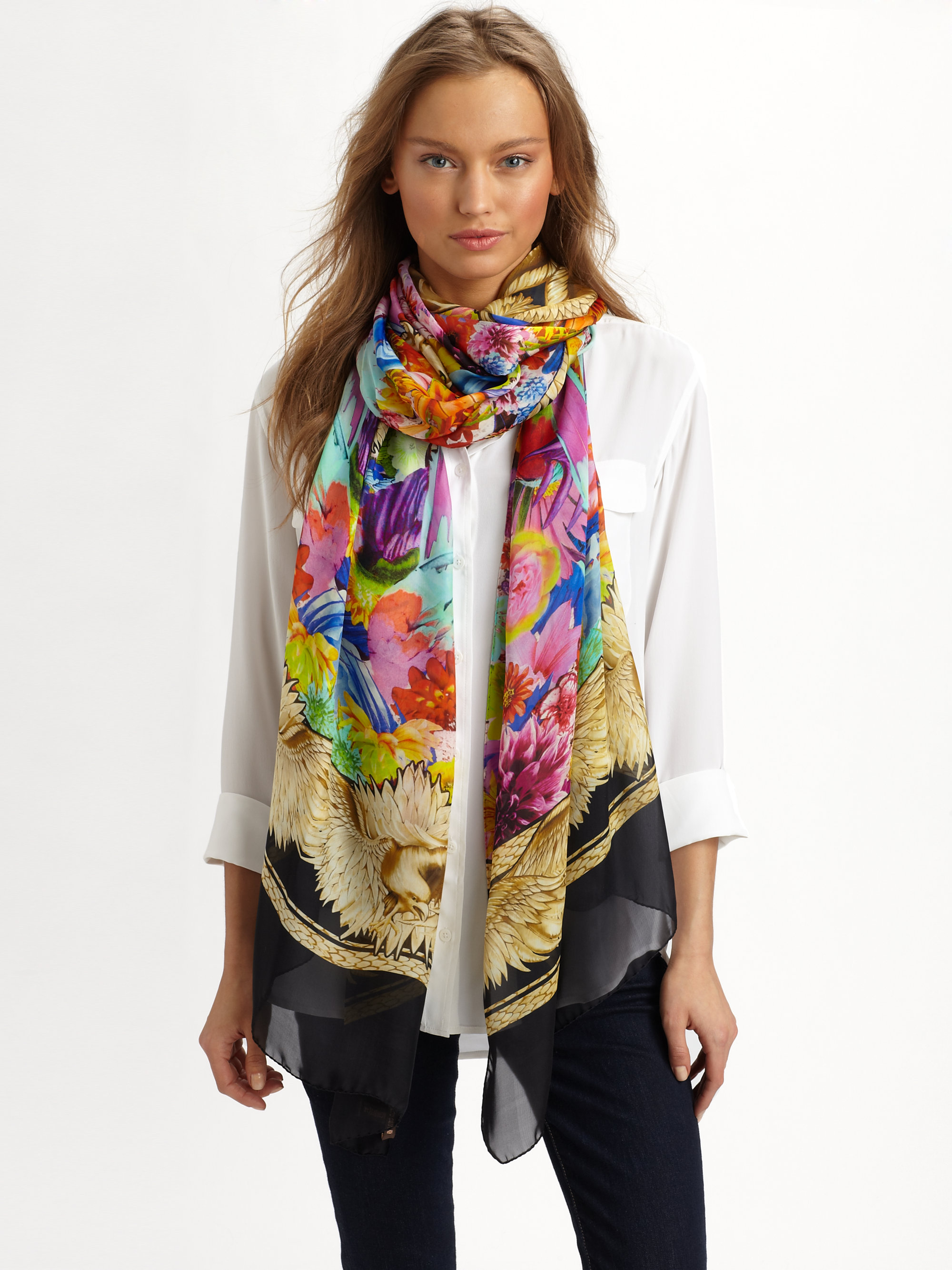 Cavalli scarf Clearance