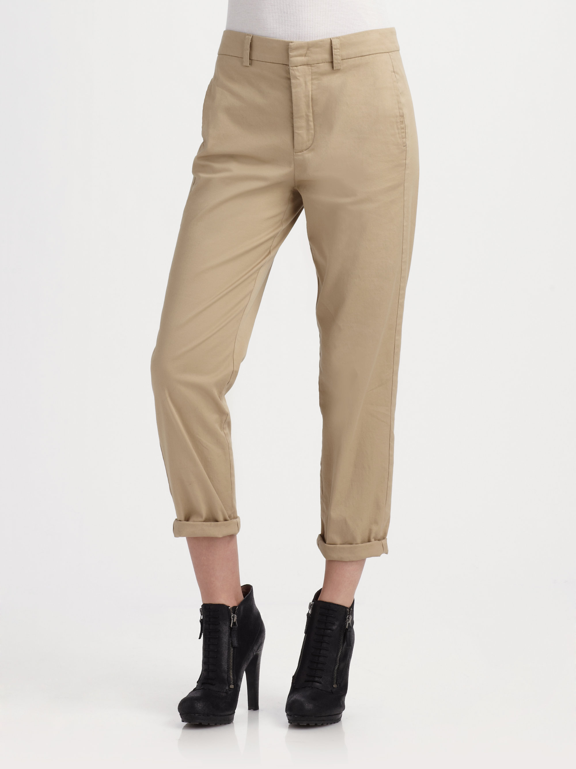 boyfriend chino pants
