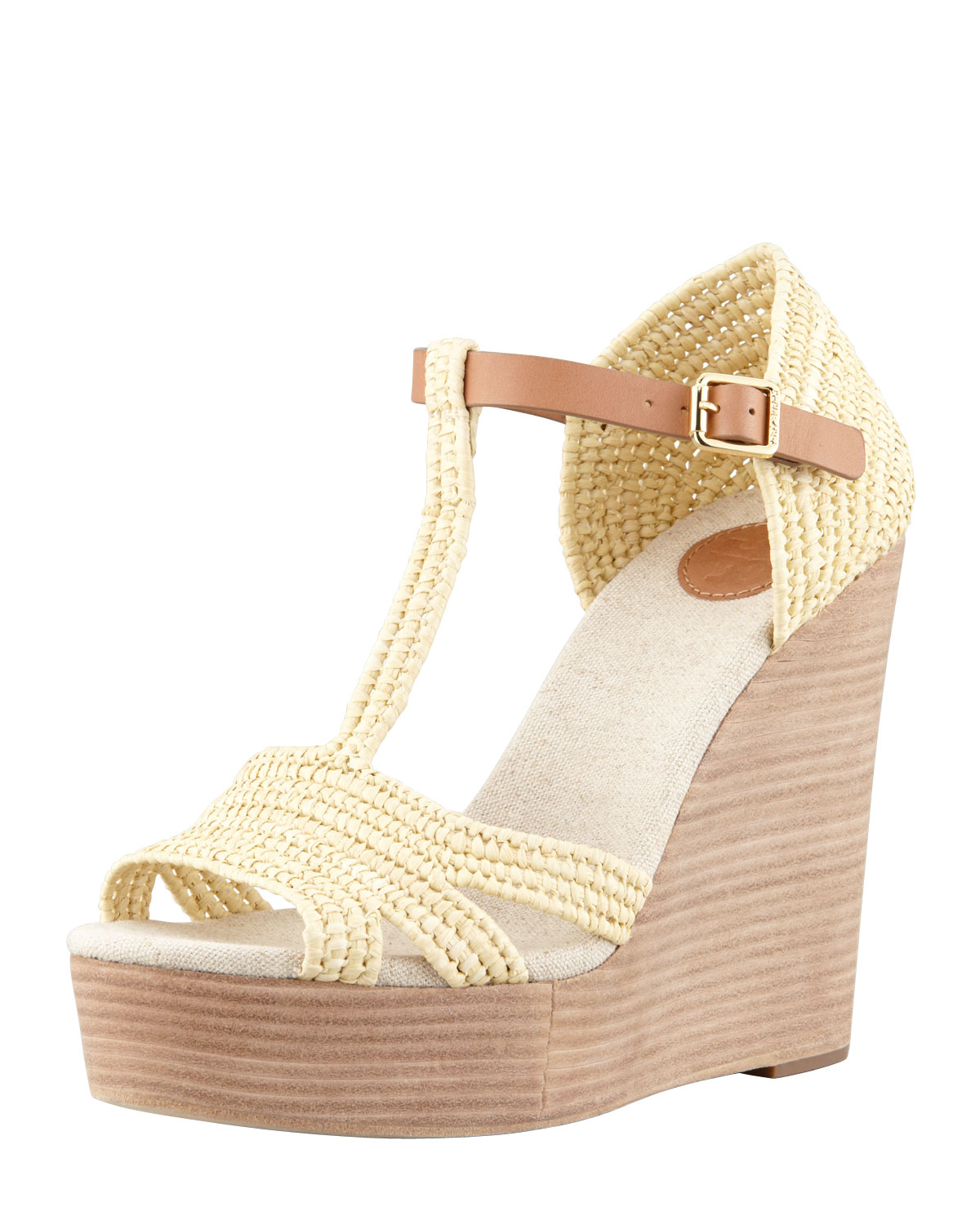 macrame wedge sandals