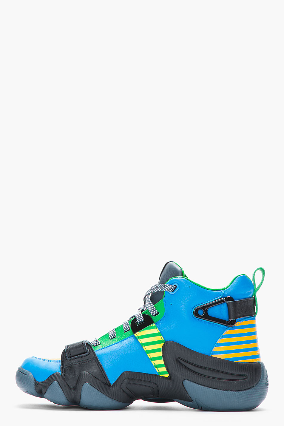 Opening Ceremony Blue and Green Leather Crazy 8 Tennis