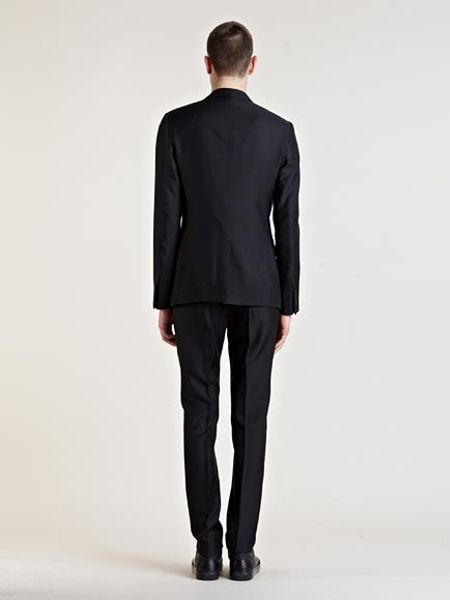 Balenciaga Mens Tailored Suit in Black for Men | Lyst