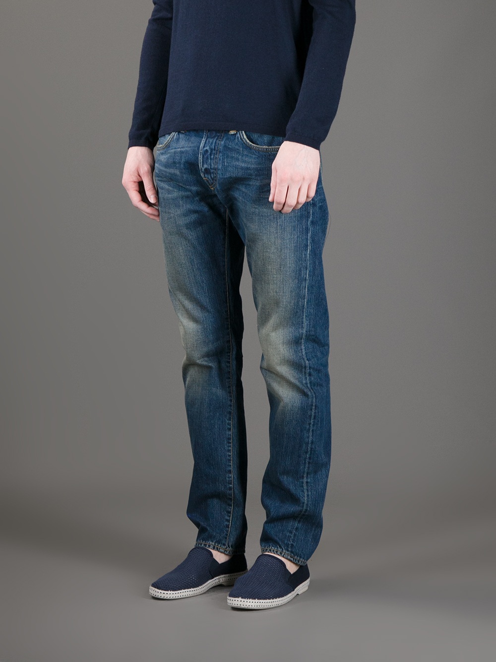 edwin 55 rainbow selvage