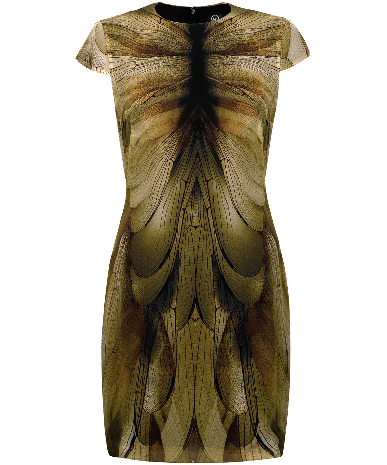Alexander mcqueen dragonfly dress top