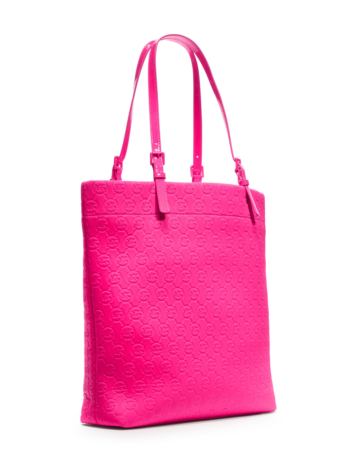 neon pink MK bag