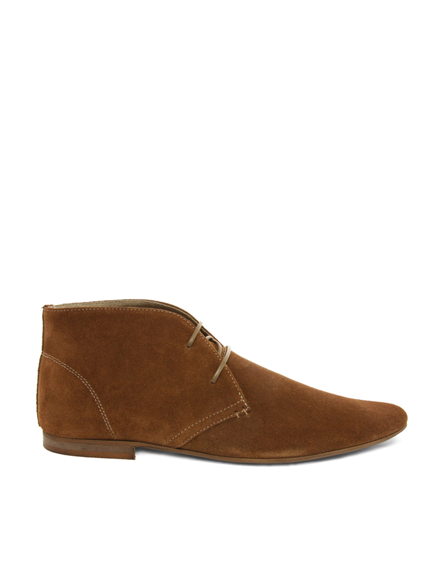 fred perry suede boots mens
