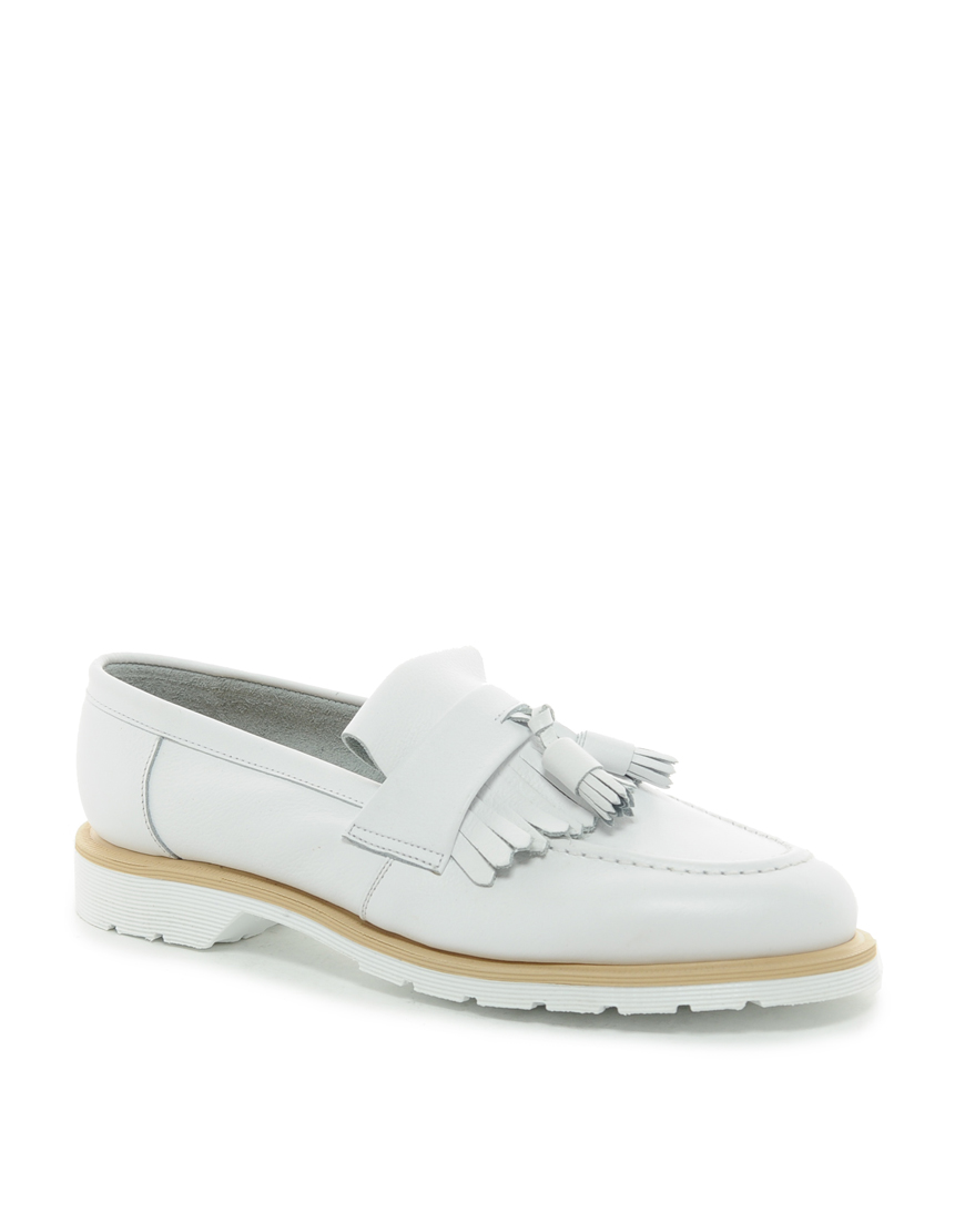 asos white loafers