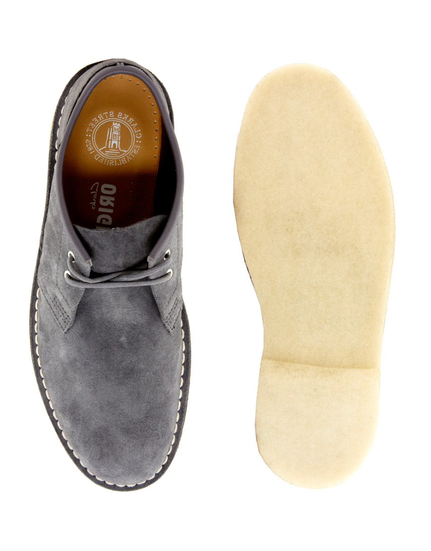 Clarks Jink Shoes in Grey (Gray) for Men - Lyst