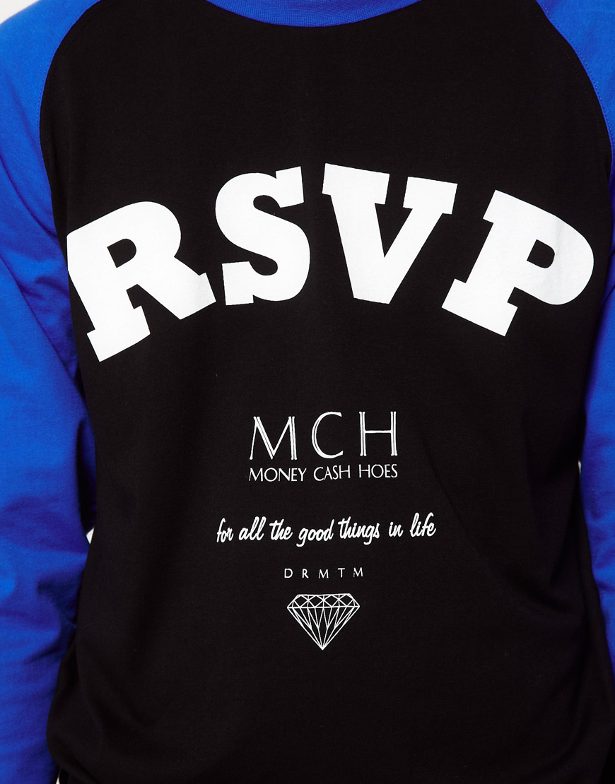 Download Ben Sherman Drmtm Tshirt 34 Sleeve Raglan Money Cash Hoes ...