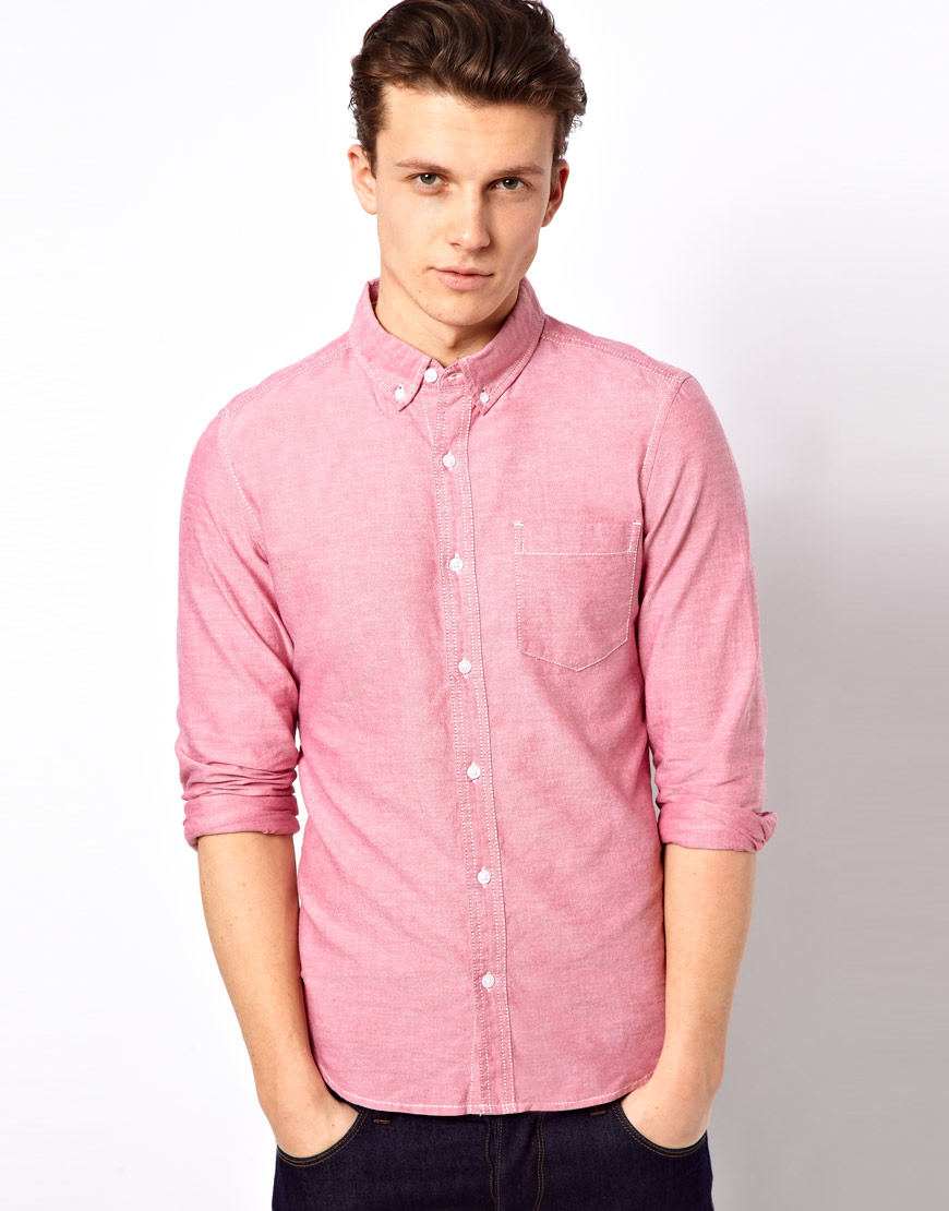 oxford shirt pink