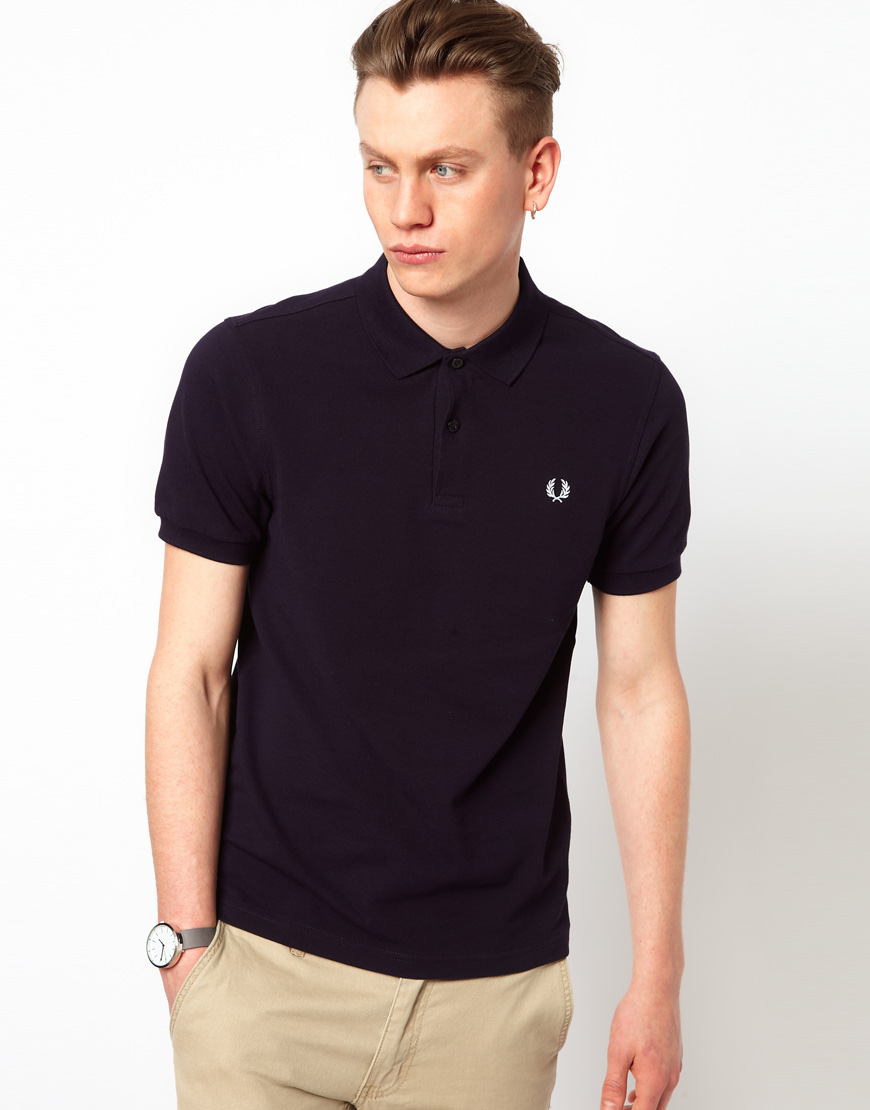 fred perry plain polo