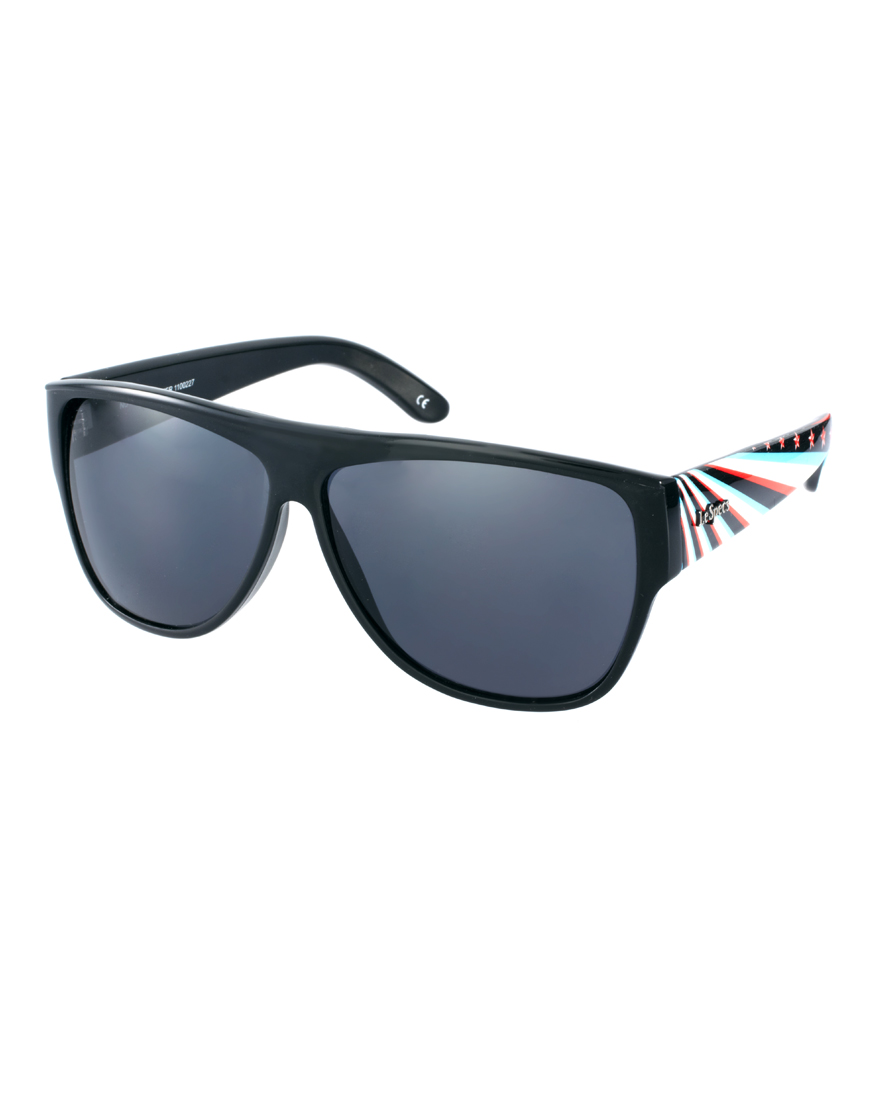 black specs glasses