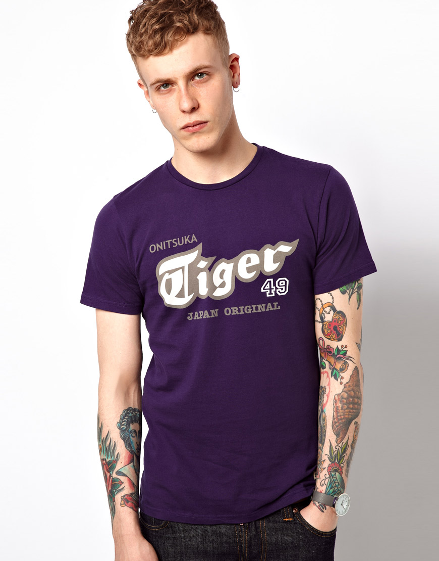 onitsuka tiger t shirt japan