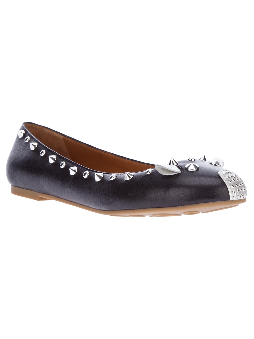 marc jacobs studded mouse flats